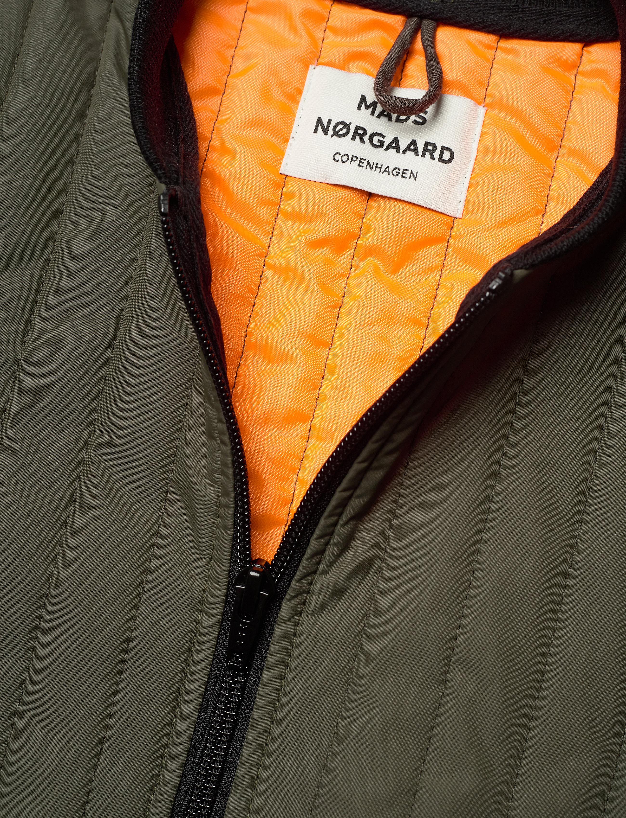Mads Nørgaard - Quilt Januno FAV - efterårsjakker - army - 3