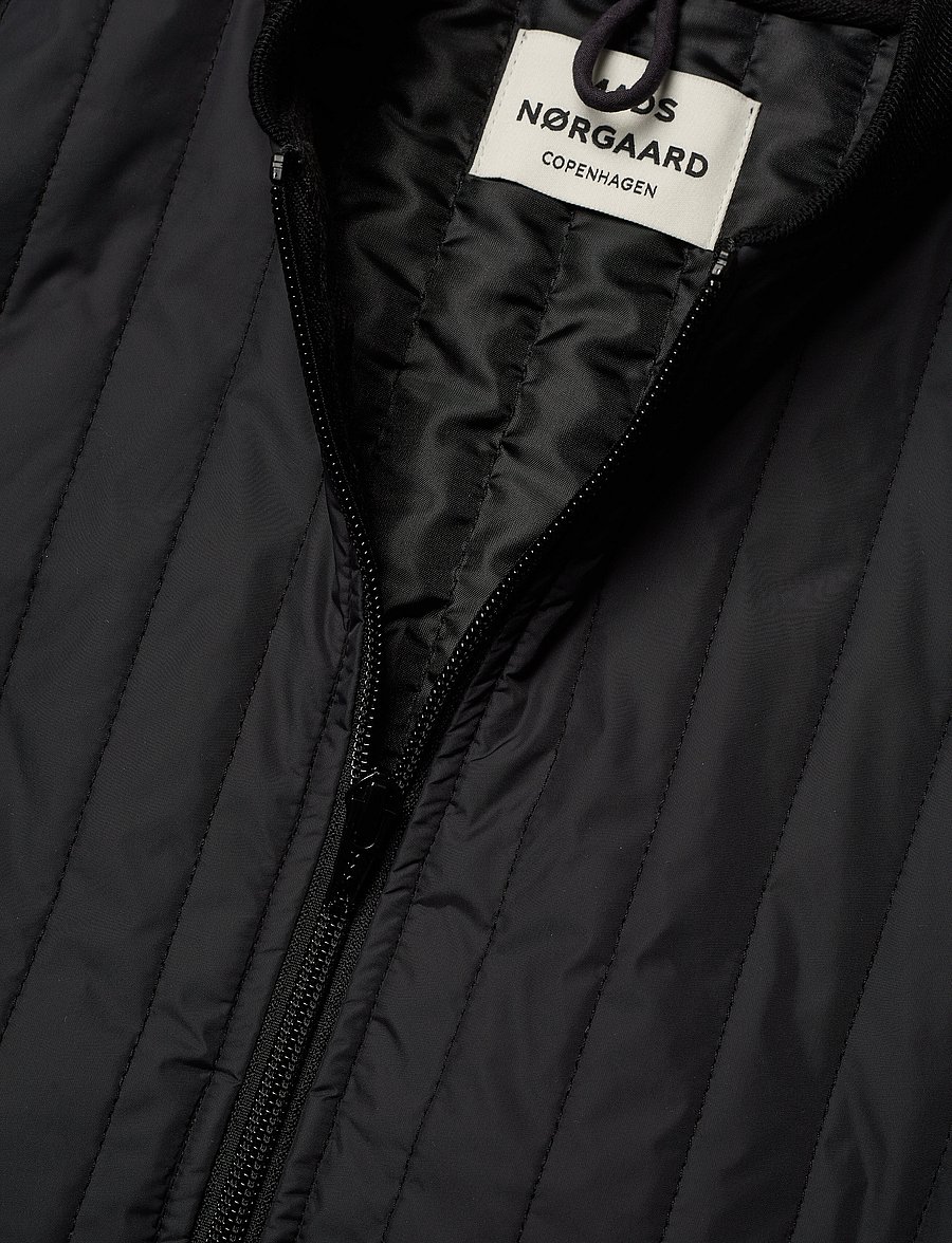 Mads Nørgaard - Quilt Januno FAV - quiltede jakker - obsidian - 2