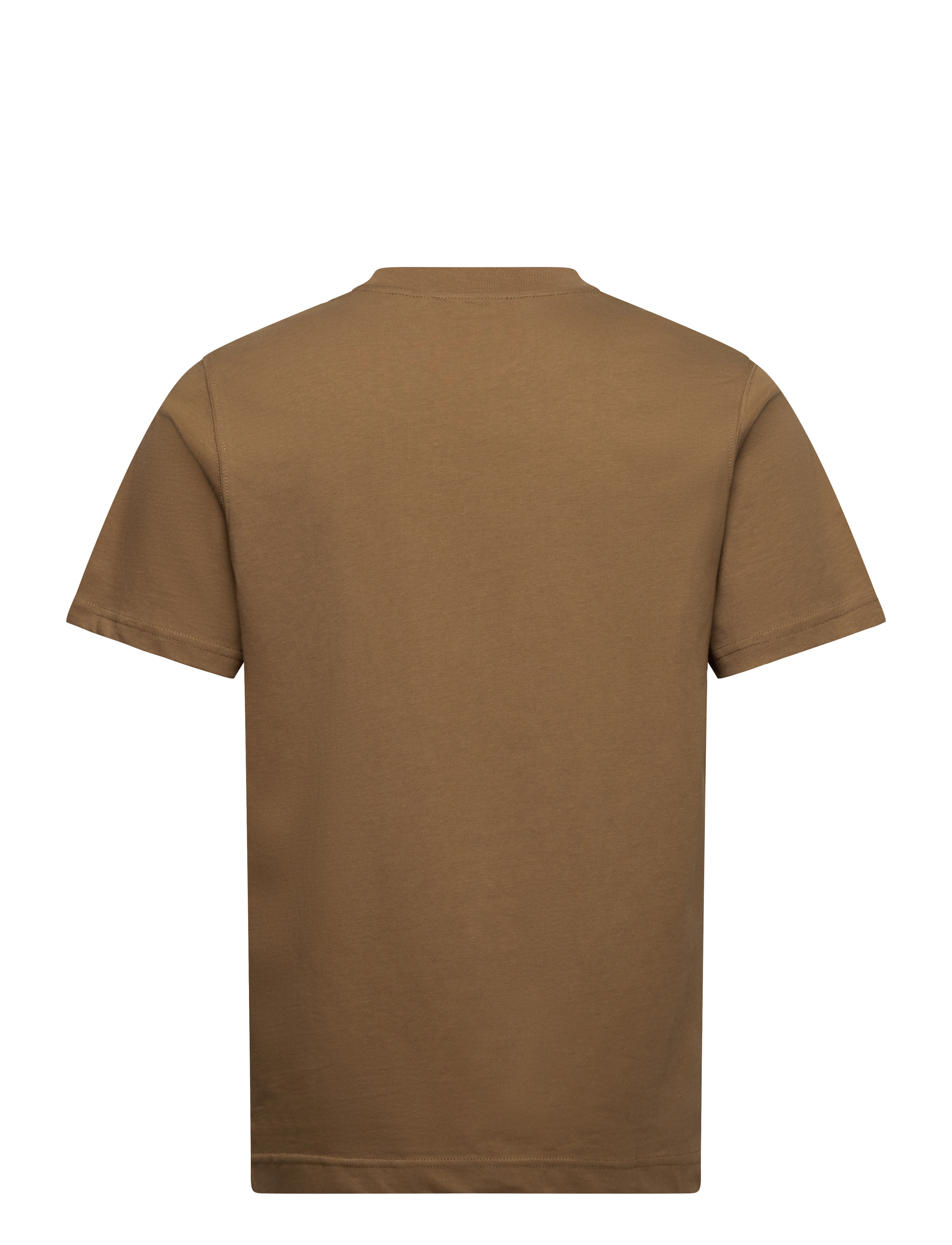 Mads Nørgaard - Cotton Jersey Frode Emb Logo Tee - kangaroo - 1