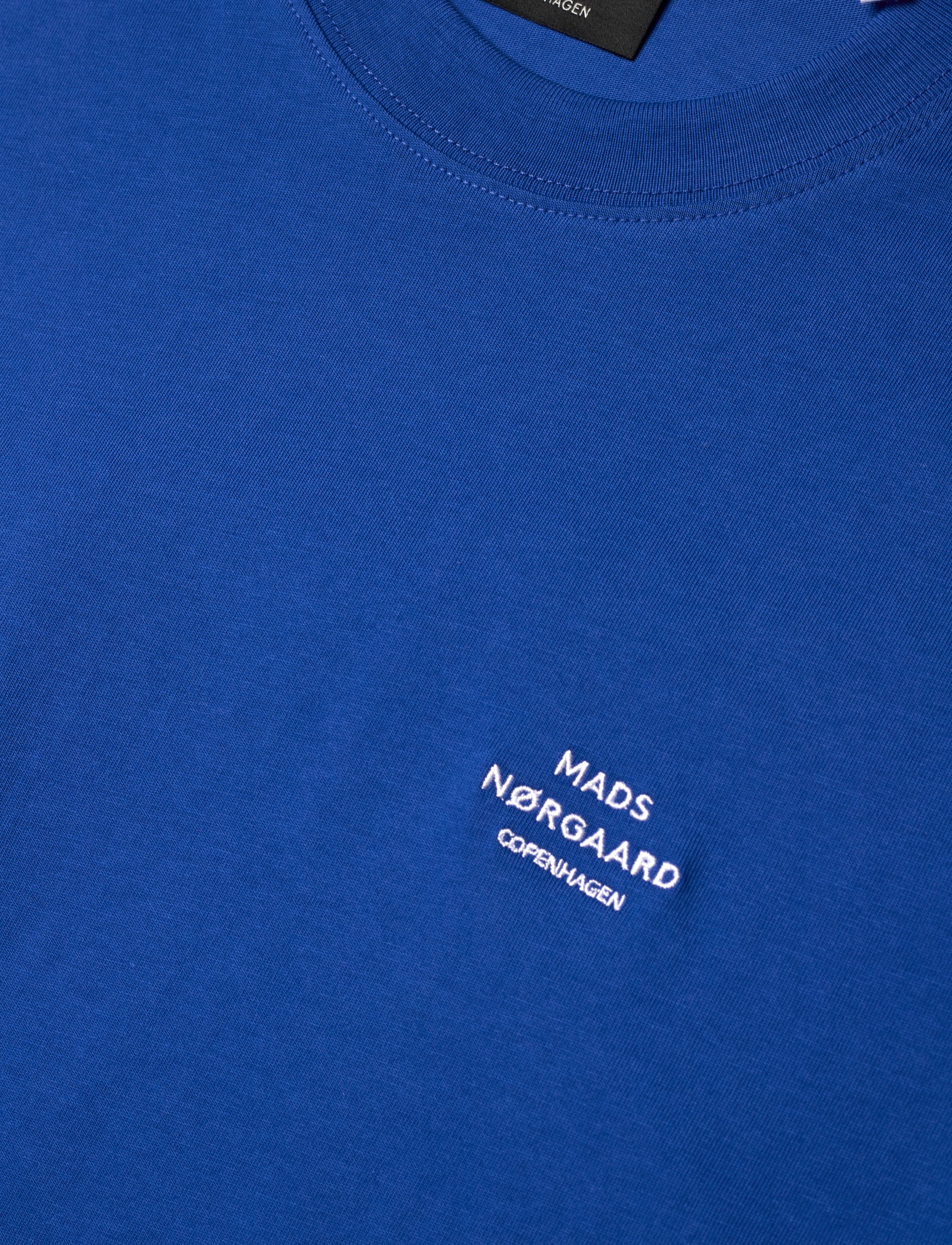 Mads Nørgaard - Cotton Jersey Frode Emb Logo Tee - surf the web - 2