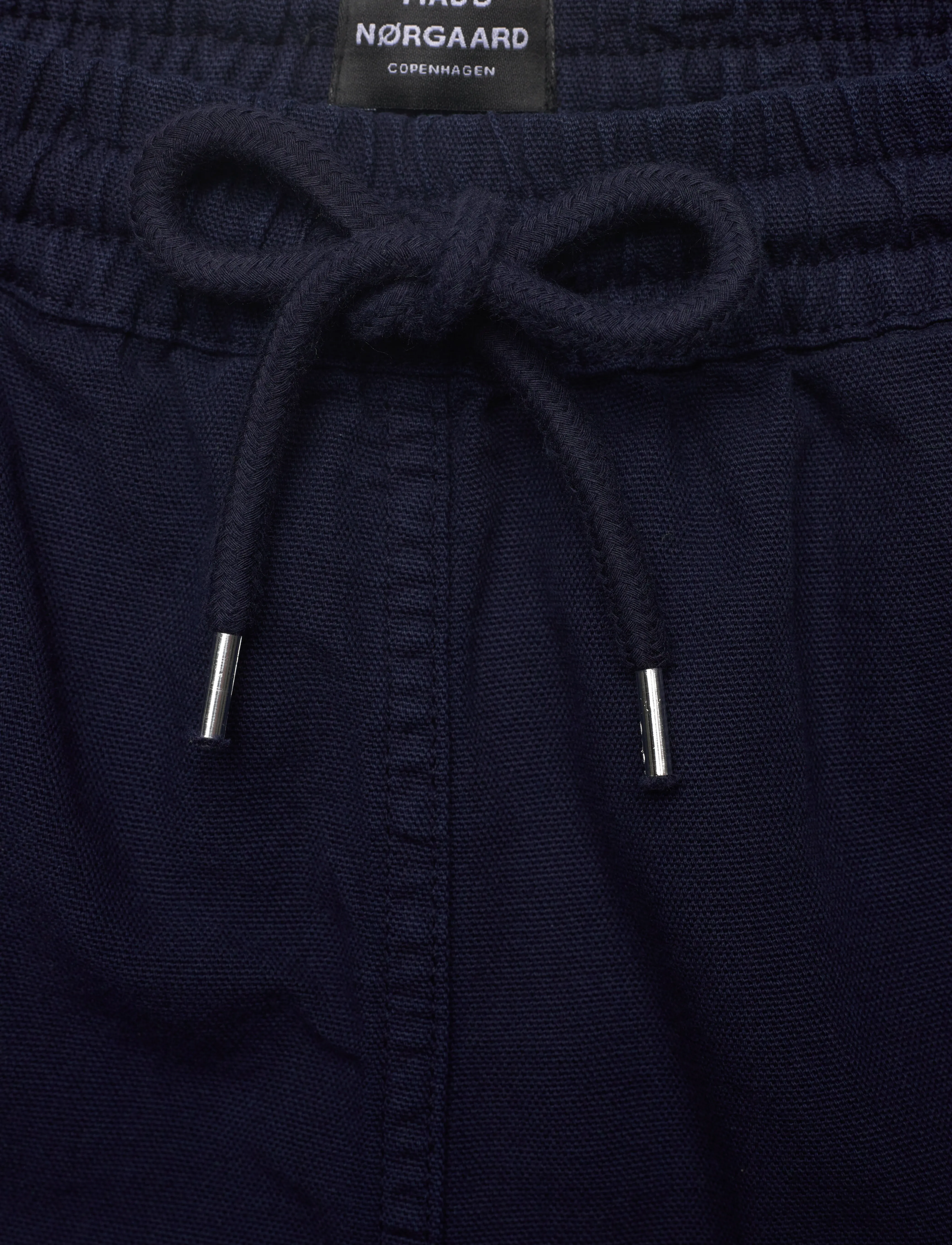 Mads Nørgaard - Dyed Canvas Beach Shorts - casual shorts - deep well - 2