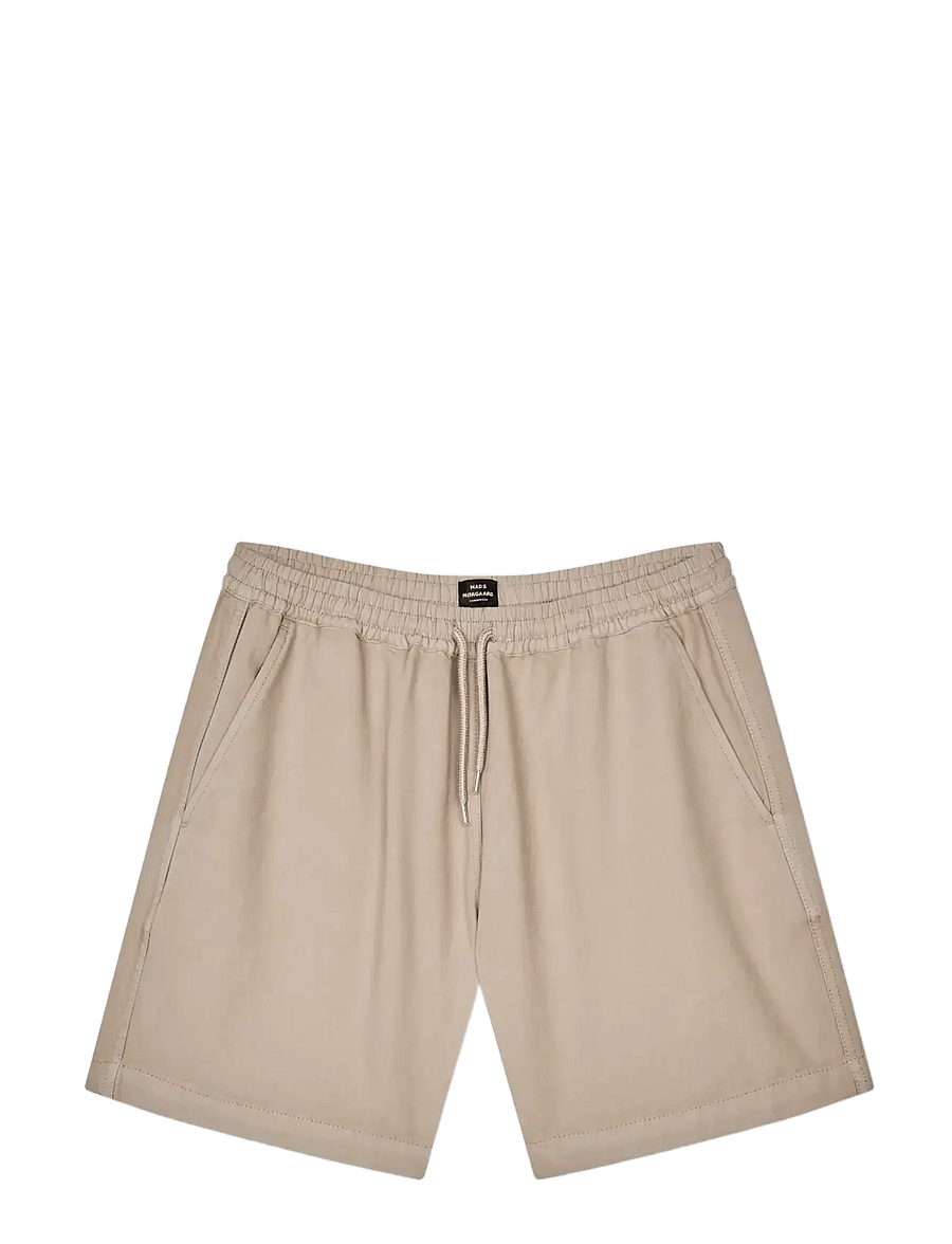 Mads Nørgaard - Dyed Canvas Beach Shorts - freizeitshorts - plaza taupe - 1