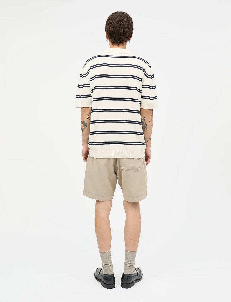 Mads Nørgaard - Dyed Canvas Beach Shorts - freizeitshorts - plaza taupe - 2