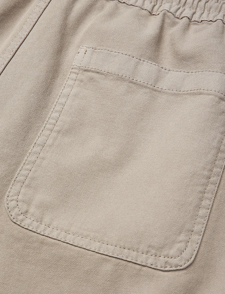Mads Nørgaard - Dyed Canvas Beach Shorts - freizeitshorts - plaza taupe - 3
