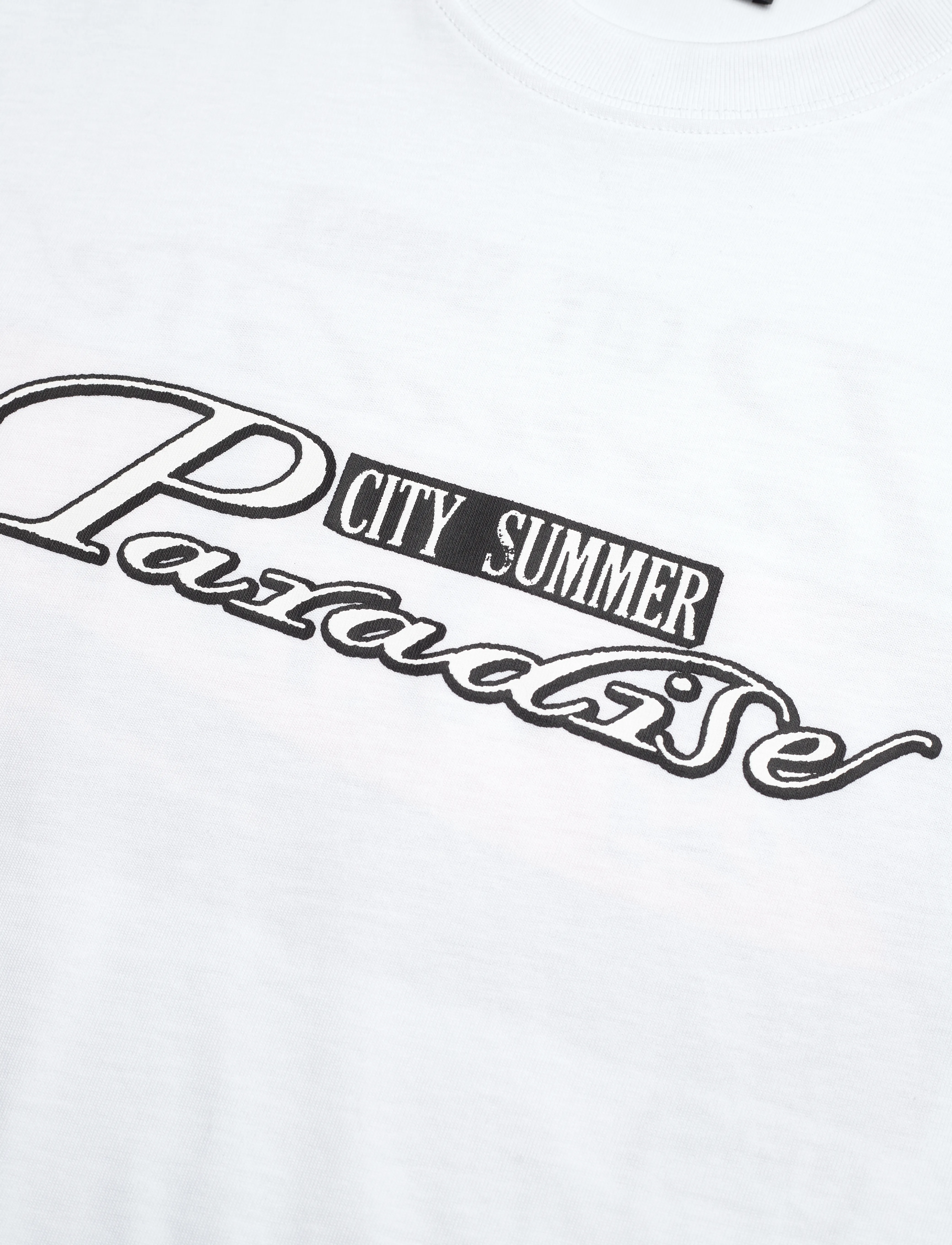 Mads Nørgaard - Cotton Jersey Frode Paradise Tee - kortærmede t-shirts - white - 2