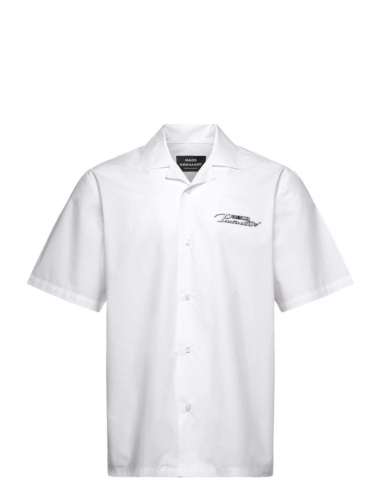 Organic Cotton Poplin Kenji Paradise Shirt SS