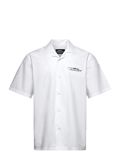 Organic Cotton Poplin Kenji Paradise Shirt Ss - KortæRmede