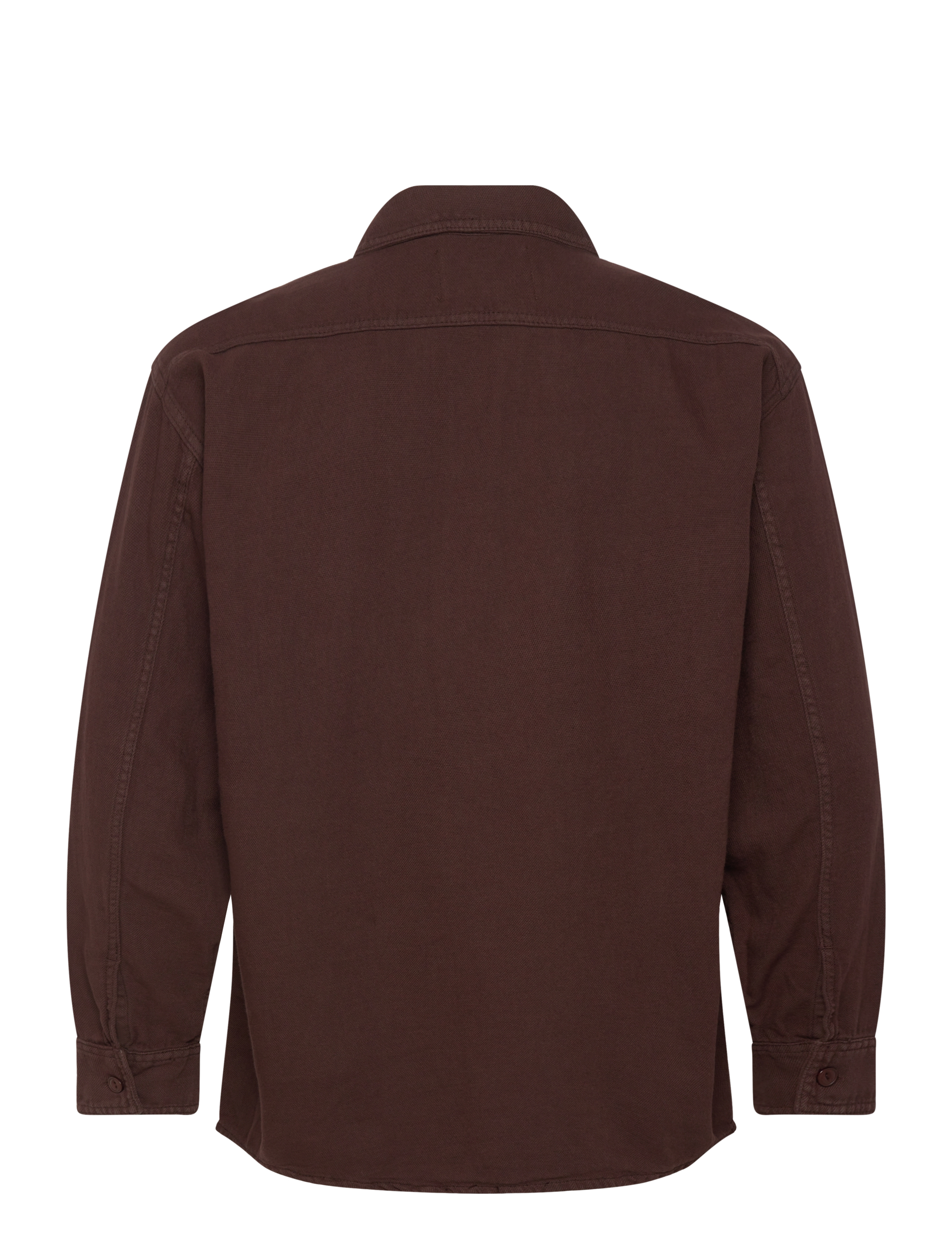 Mads Nørgaard - Cotton Linen Work August Shirt - chicory coffee - 1