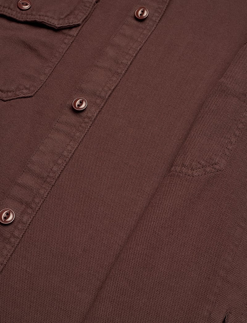 Mads Nørgaard - Cotton Linen Work August Shirt - chicory coffee - 3