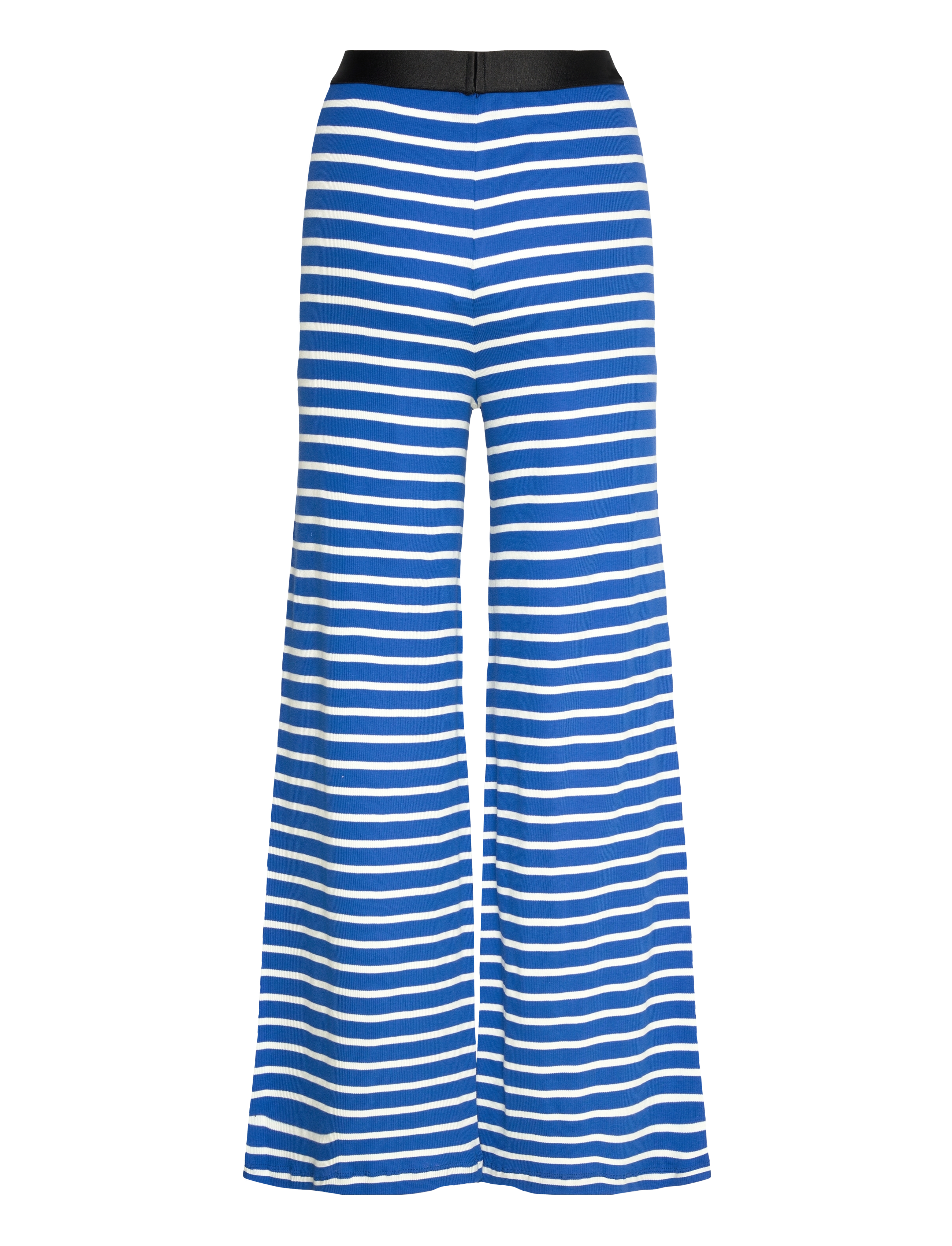 Mads Nørgaard - 2x2 Cotton Stripe Velon Pants - surf the web/vanilla ice - 1