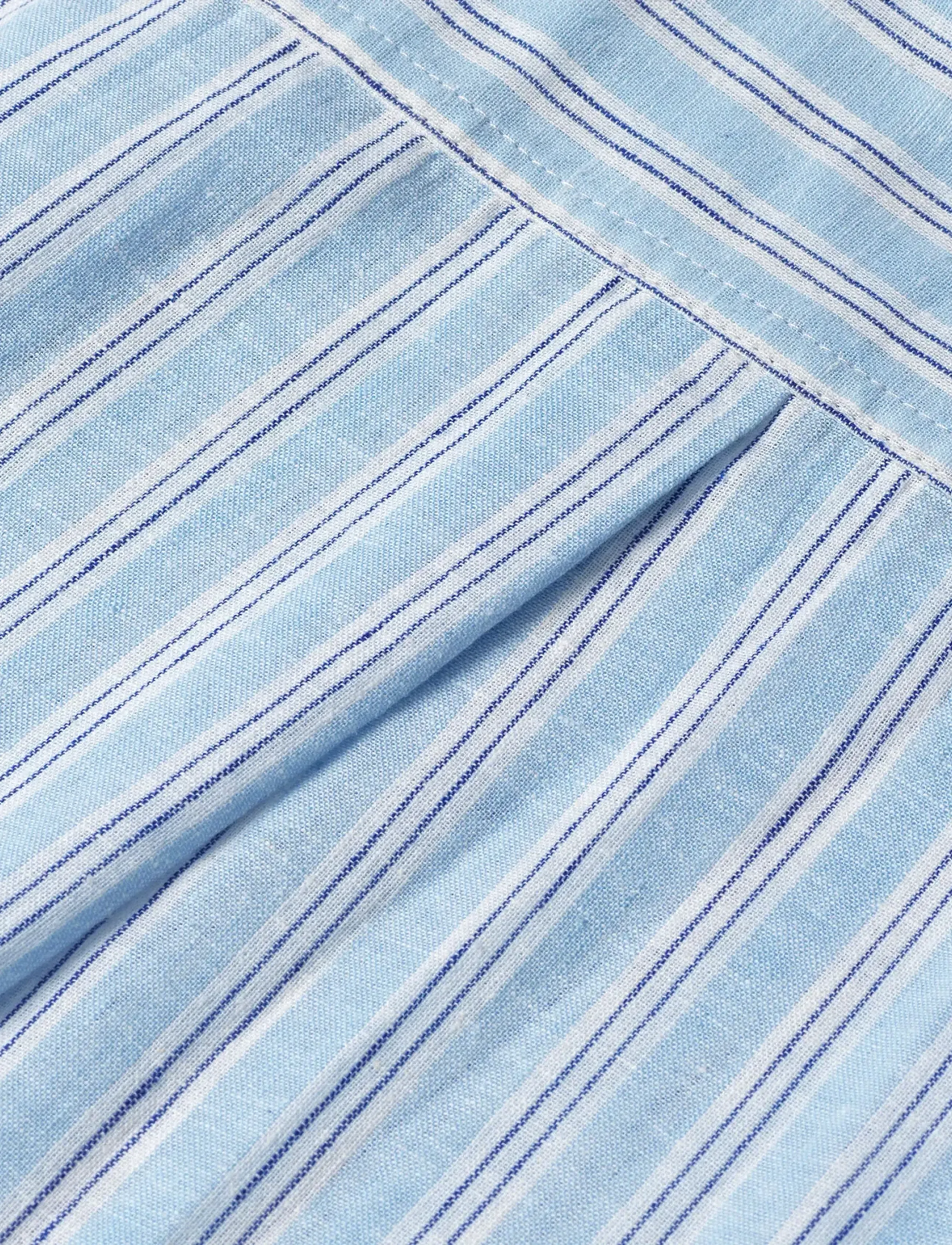 Mads Nørgaard - Colin YD Nina Dress - pinstripe/powder blue - 1
