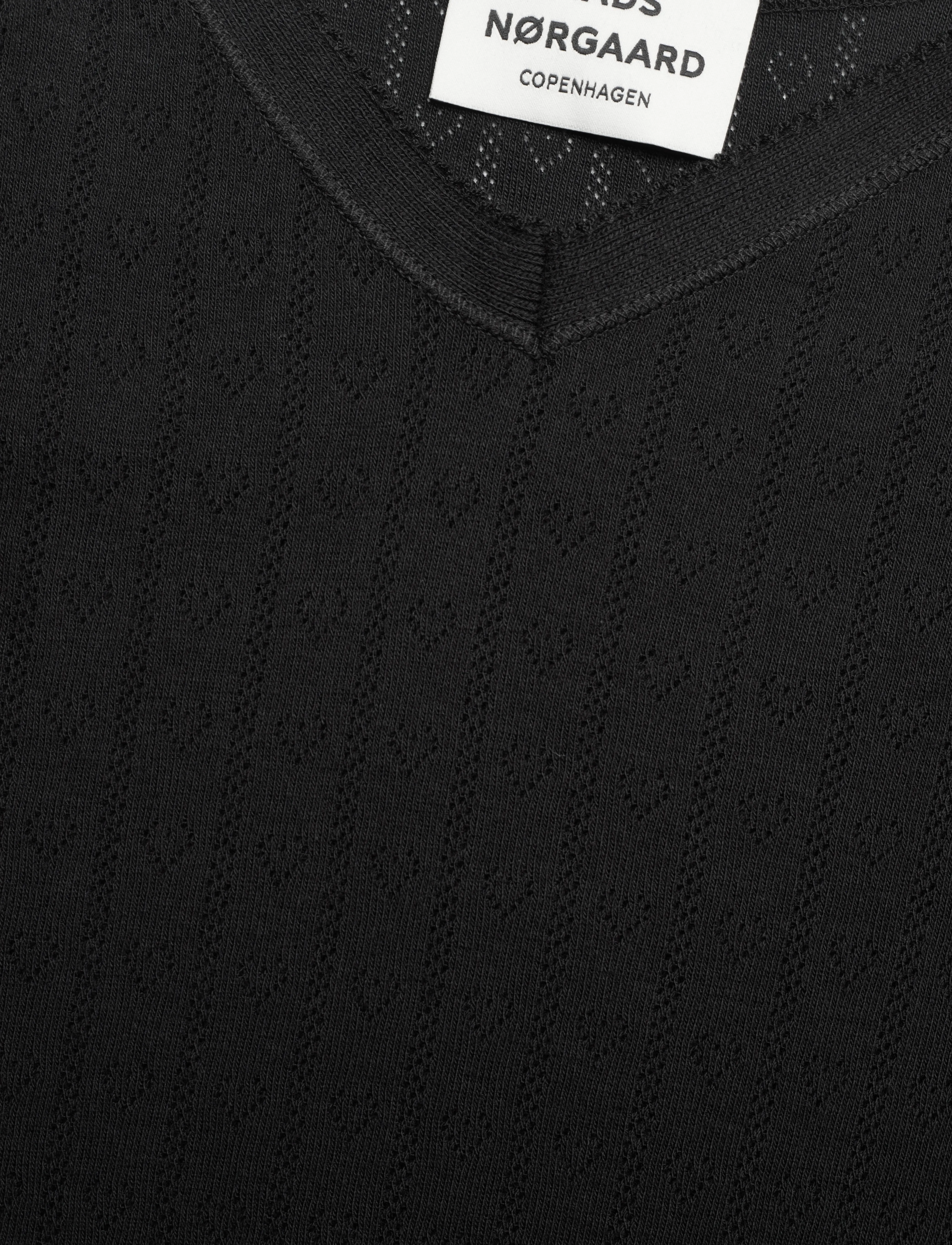 Mads Nørgaard - Pointella Trille Top - black - 2