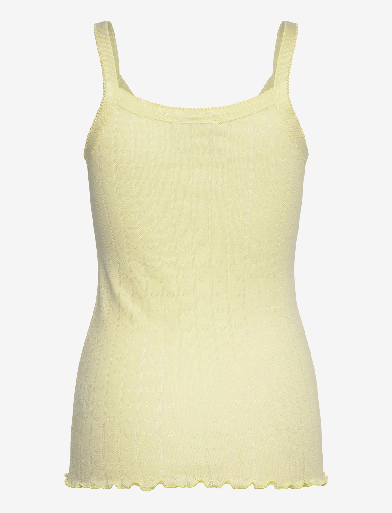 Mads Nørgaard - Pointella Trille Top - Ärmellose tops - tender yellow - 1