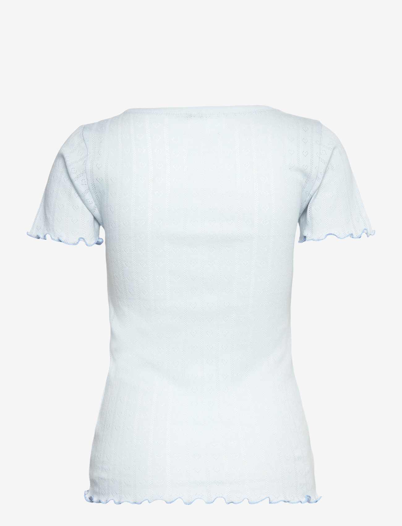 Mads Nørgaard - Pointella Trixy Tee - t-shirts - ballad blue - 1