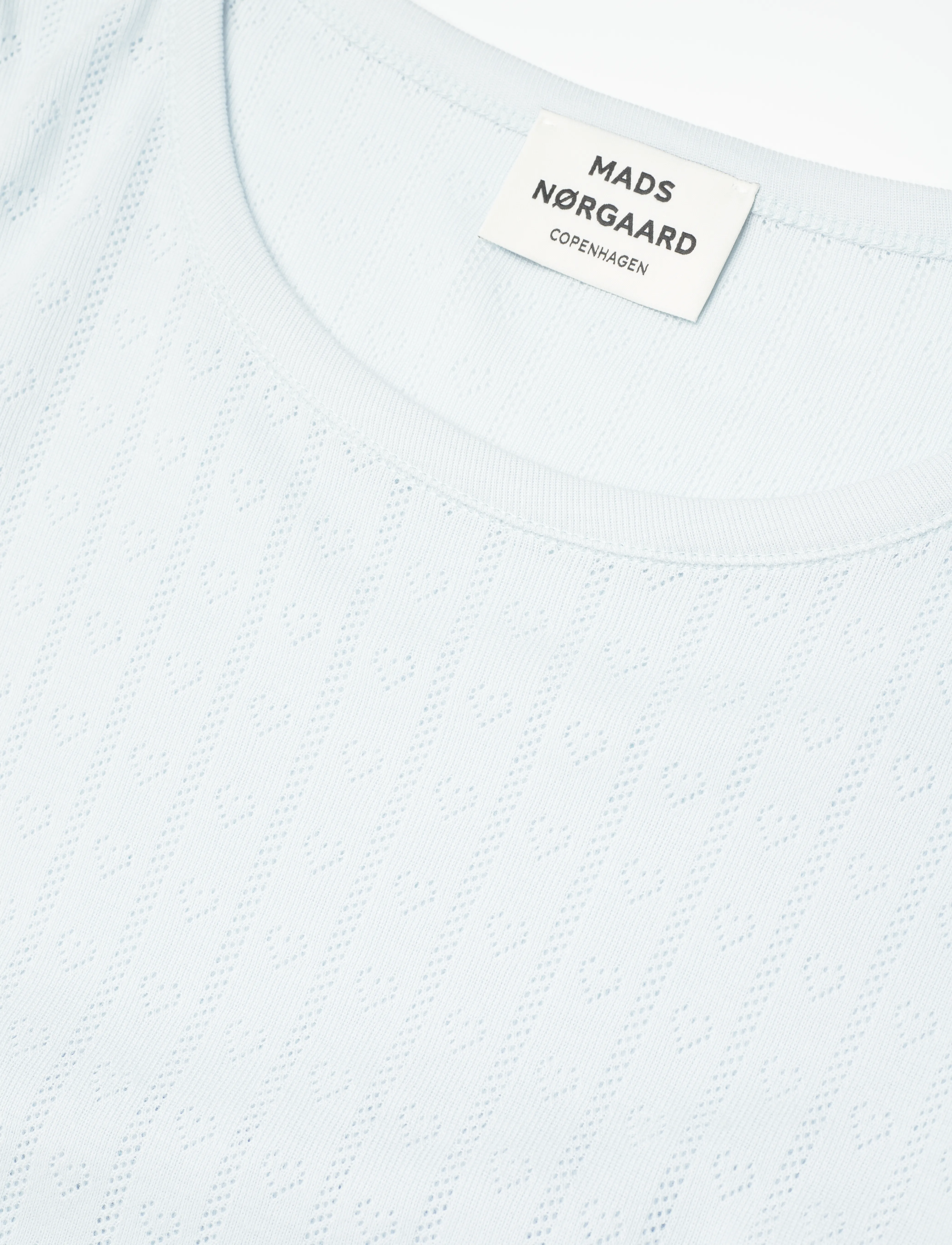 Mads Nørgaard - Pointella Trixy Tee - t-shirts - ballad blue - 2
