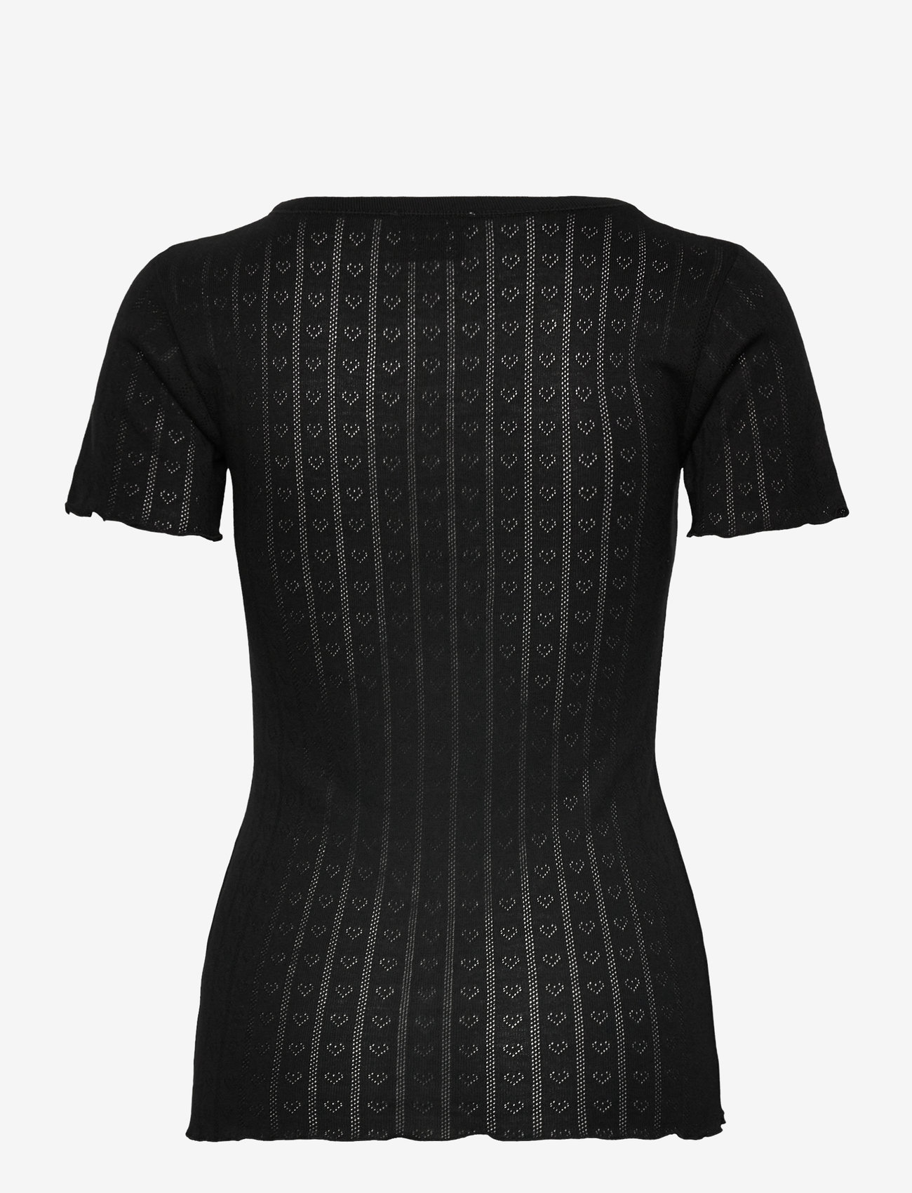 Mads Nørgaard - Pointella Trixy Tee - t-shirts - black - 1