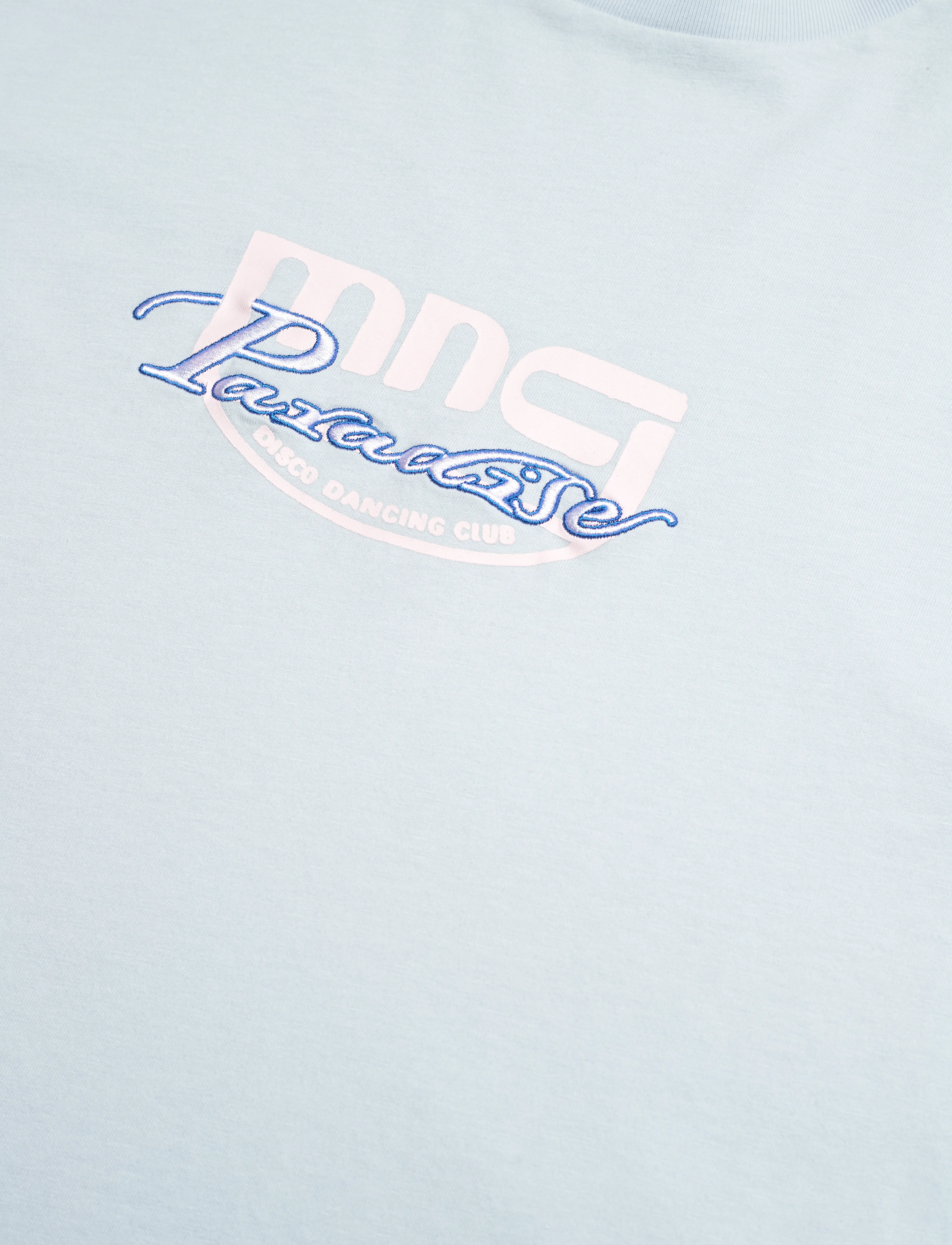 Mads Nørgaard - Cotton Jersey Dassel Tee - t-särgid - ballad blue - 2