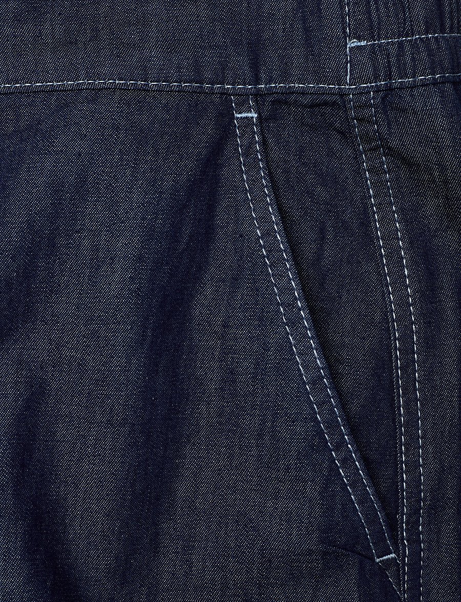Mads Nørgaard - Air Denim Sotem Pants - szerokie dżinsy - dark blue denim - 2