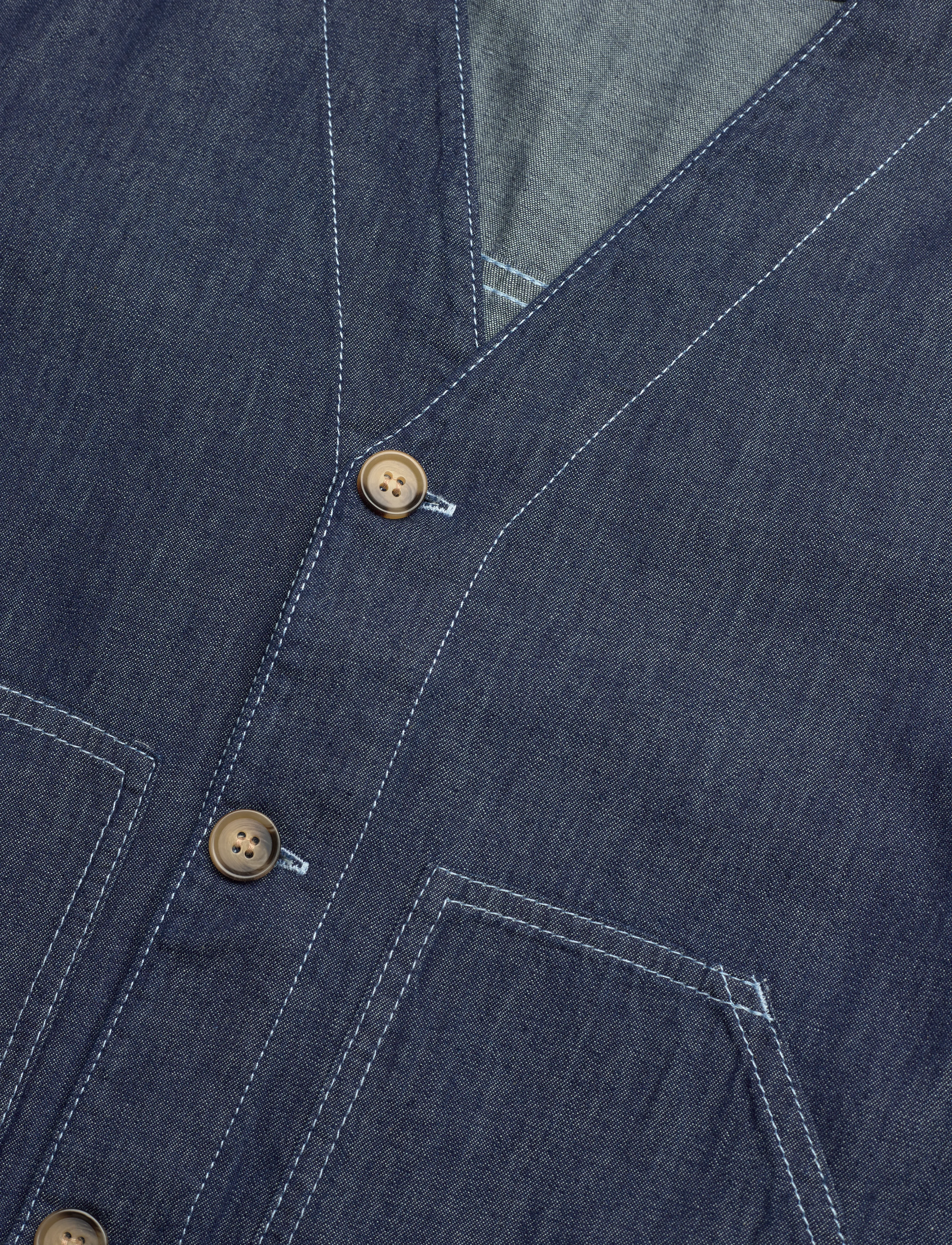 Mads Nørgaard - Air Denim Pil Jacket - damen - dark blue denim - 2