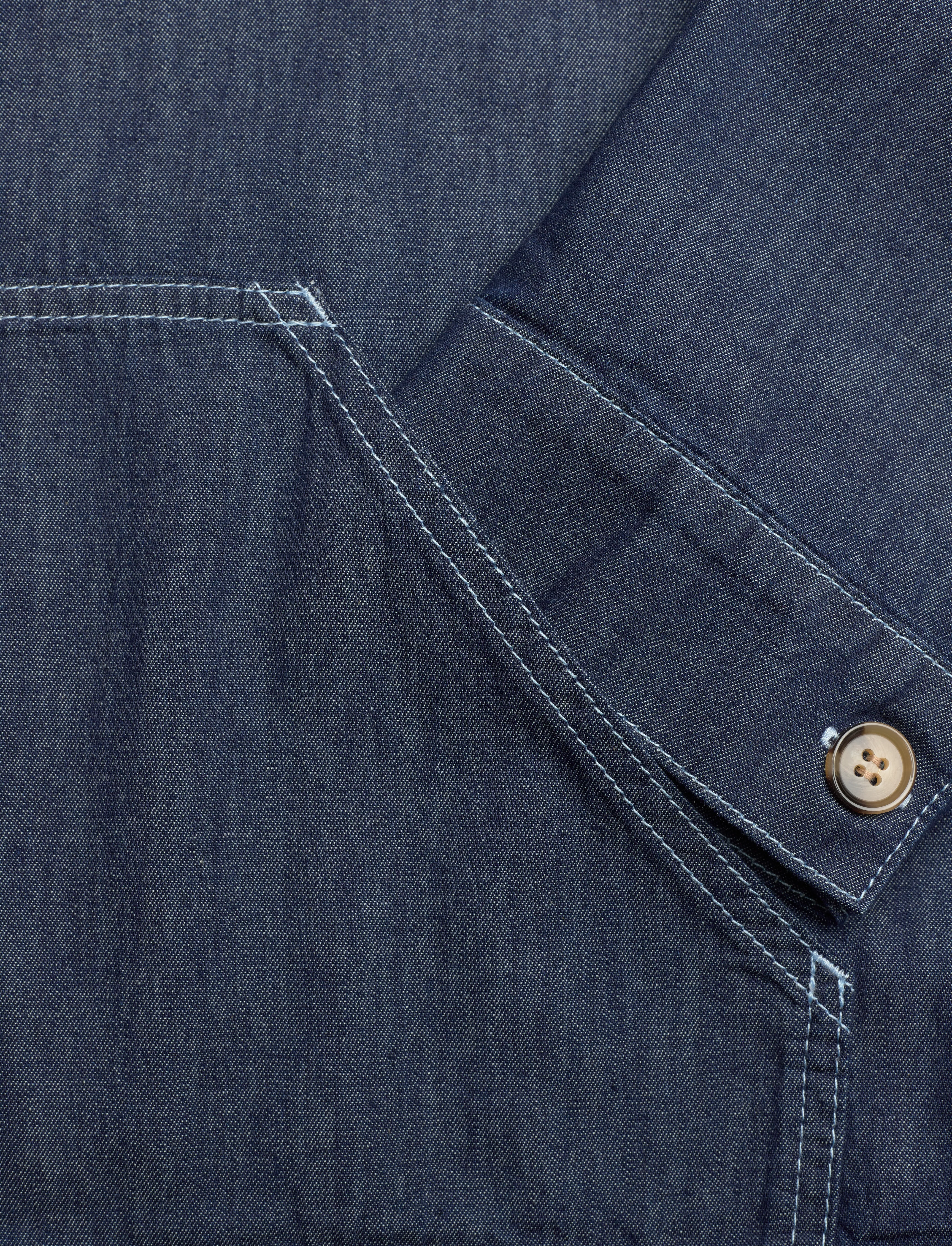 Mads Nørgaard - Air Denim Pil Jacket - damen - dark blue denim - 3