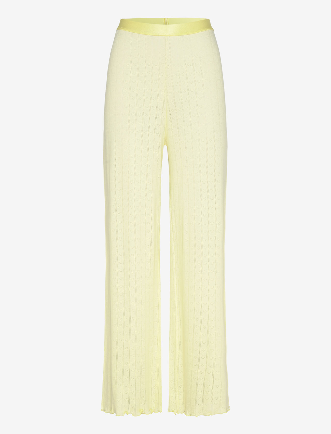 Mads Nørgaard - Pointella Volan Pants - straight leg hosen - tender yellow - 0