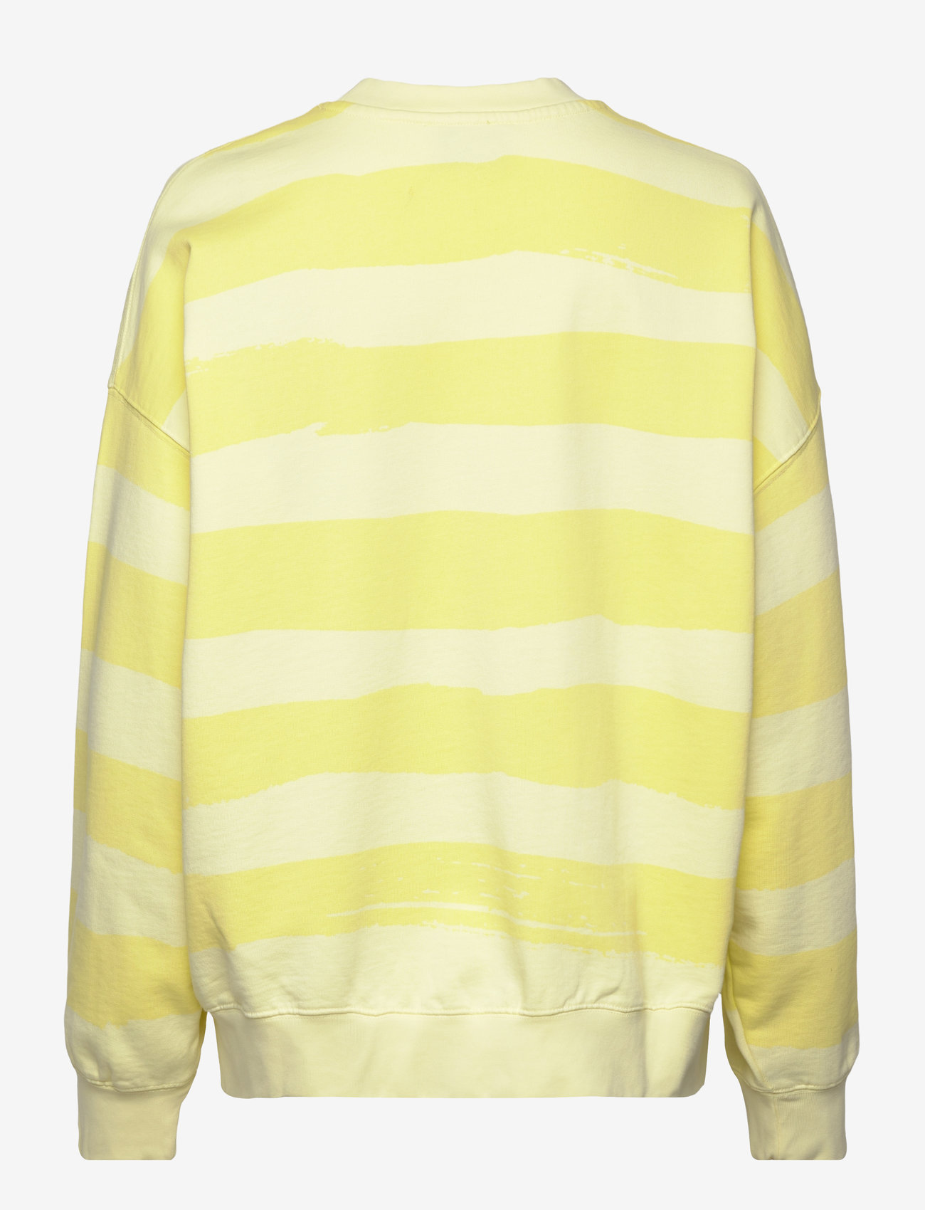 Mads Nørgaard - Compact Cotton Atli Sweatshirt AOP - tender yellow - 1