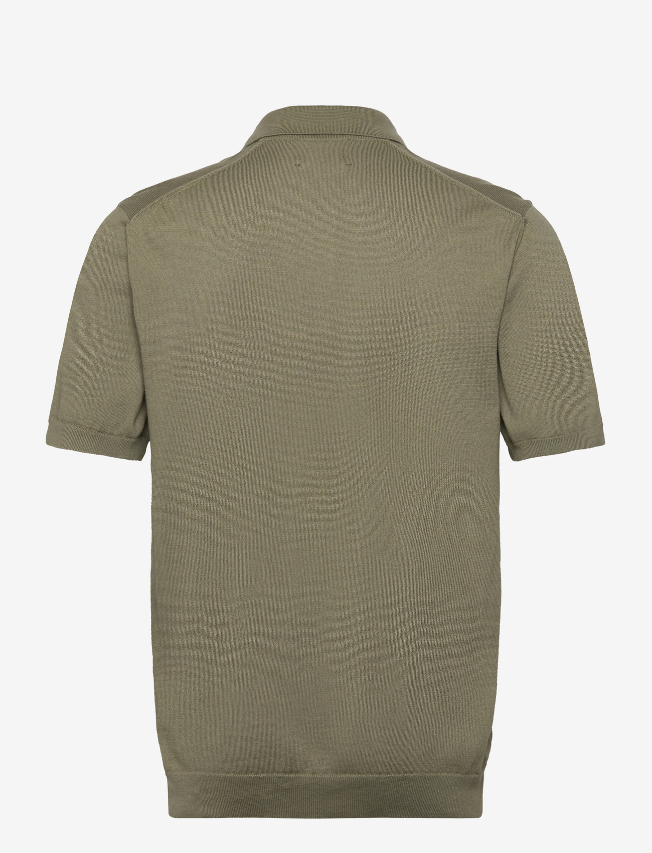 Mads Nørgaard - Tight Cotton Tristan Knit SS - oil green - 1