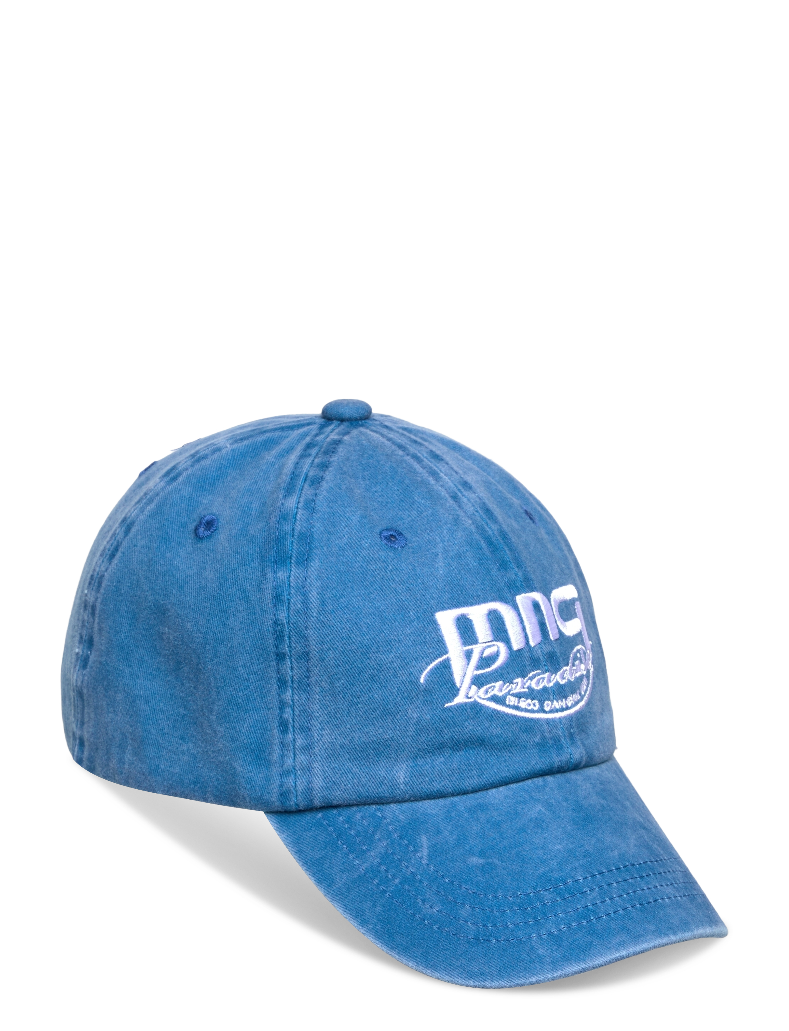 Mads Nørgaard Washed Cotton Twill Coal Cap - Mads Nørgaard - SURF THE WEB / blue