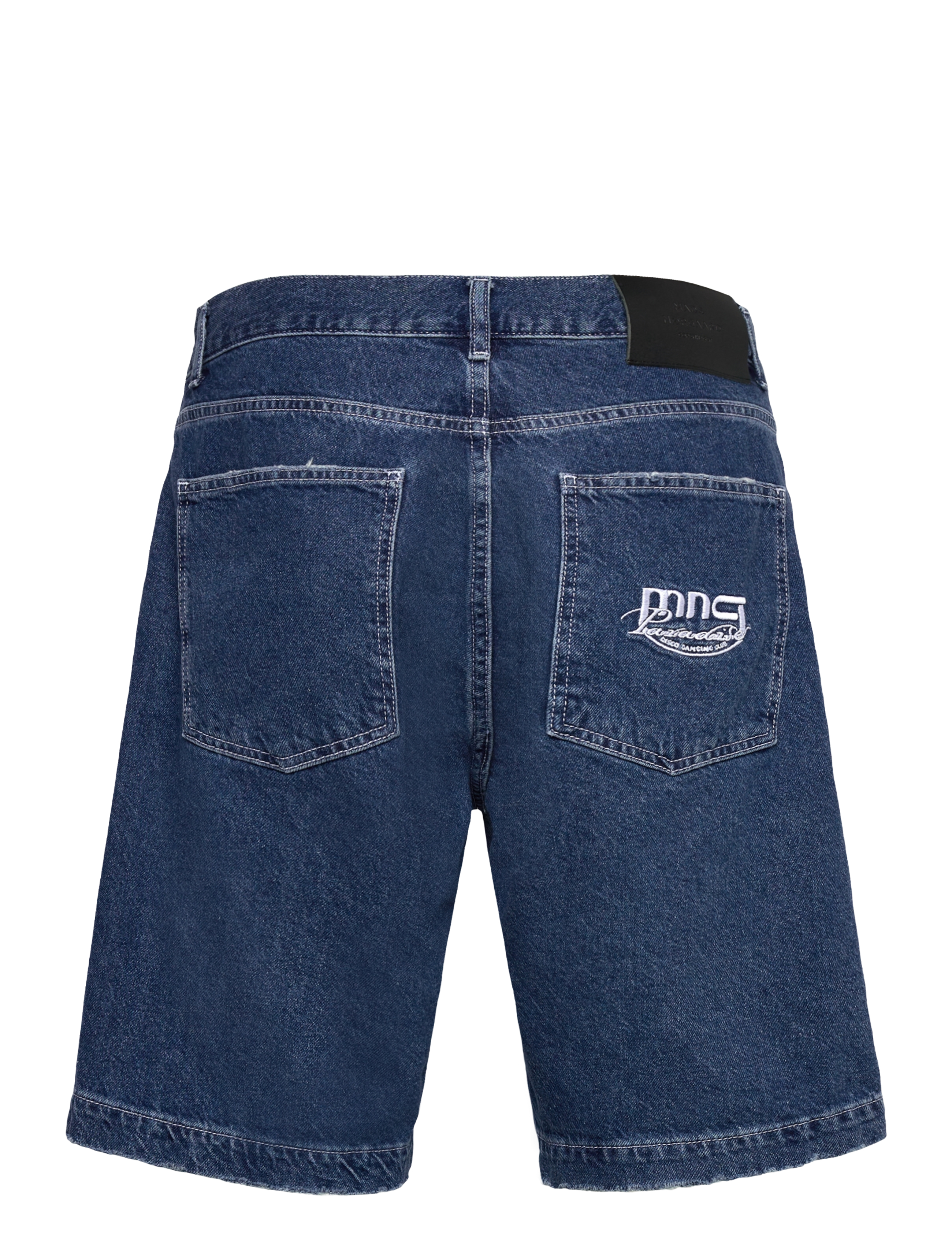 Mads Nørgaard - Texas Coen Paradise Shorts - jeans shorts - blue wash - 1