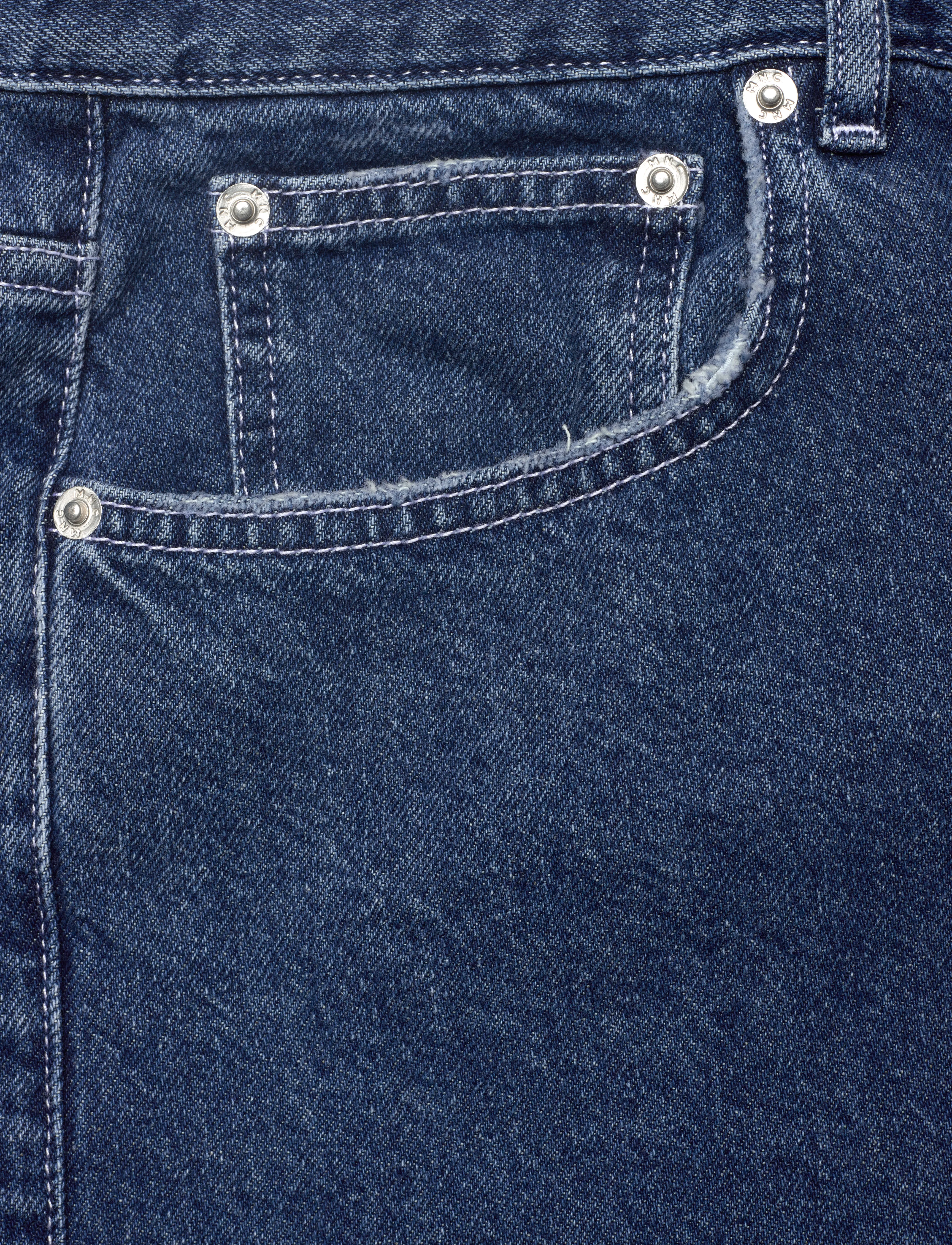 Mads Nørgaard - Texas Coen Paradise Shorts - jeans shorts - blue wash - 2