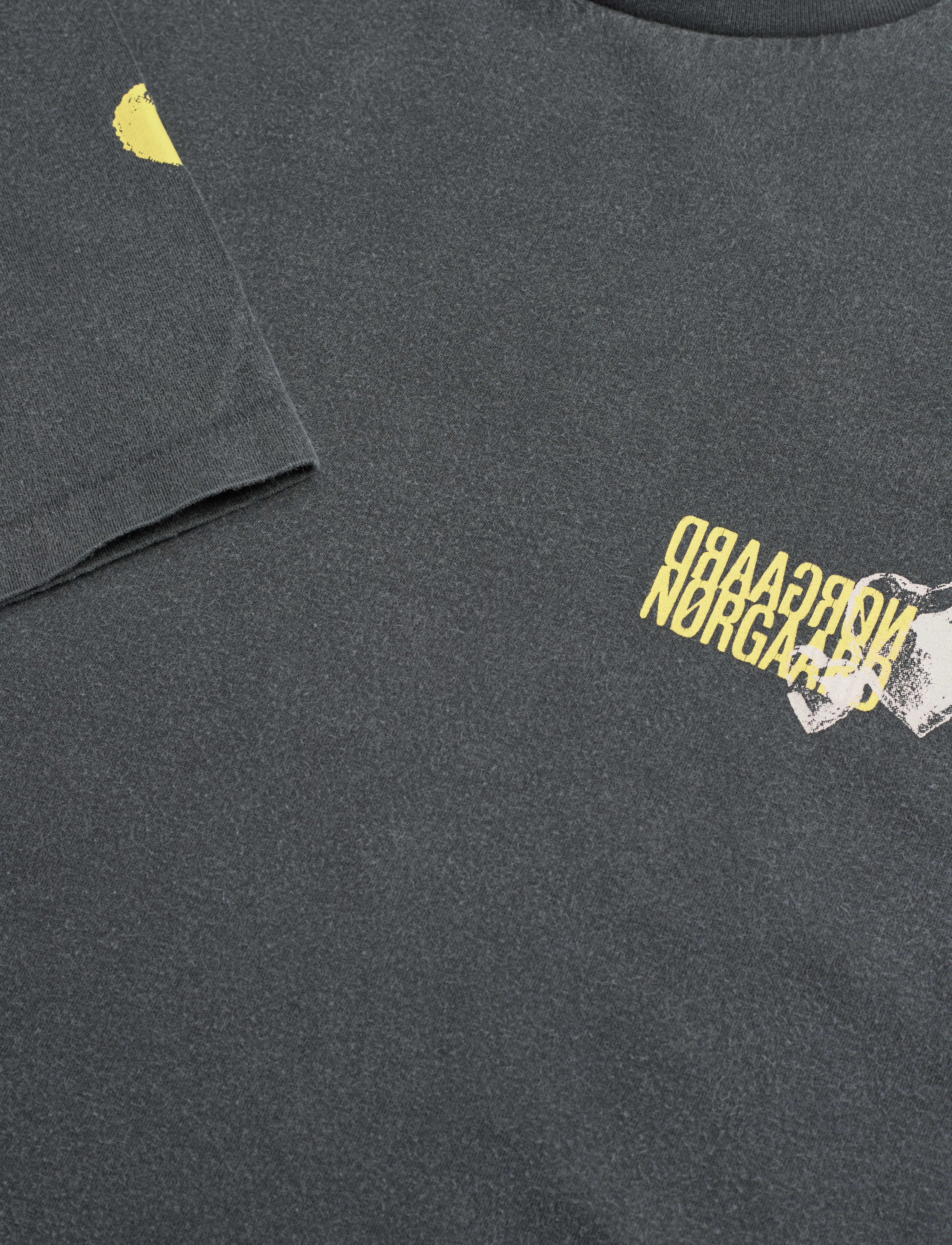 Mads Nørgaard - Cotton Jersey Jerry Tee LS - black - 2