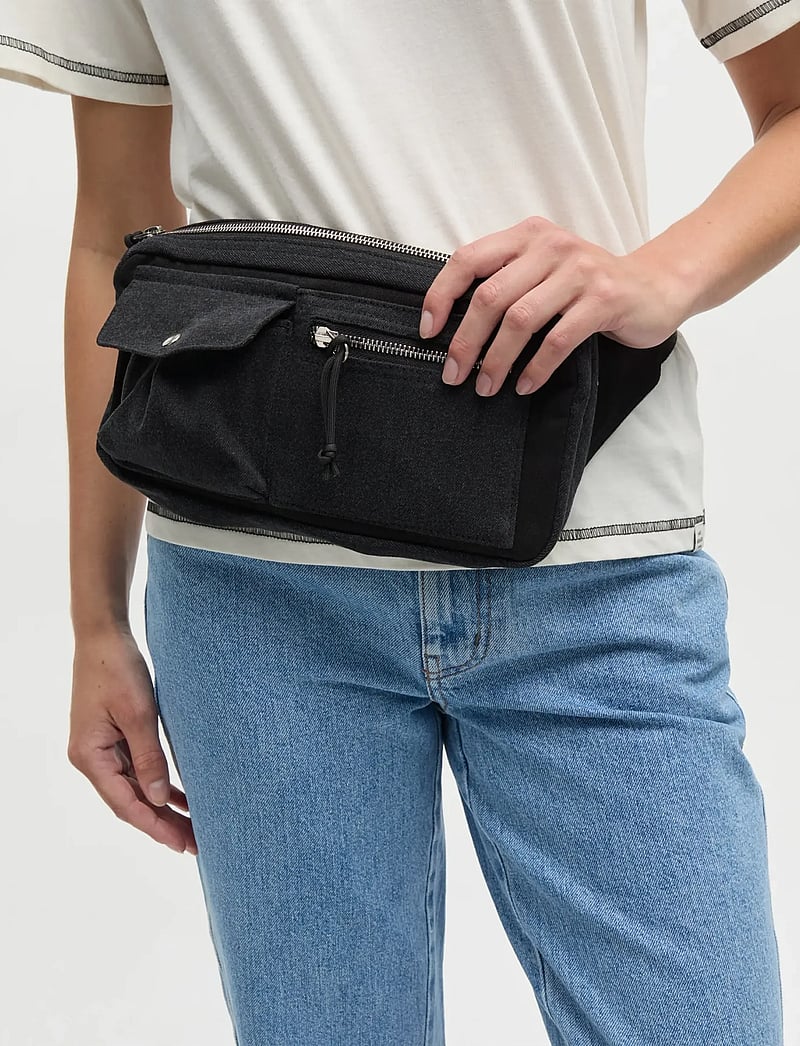 Mads Nørgaard - Copo Denim Carni Bag - fashion trends - black/black - 0