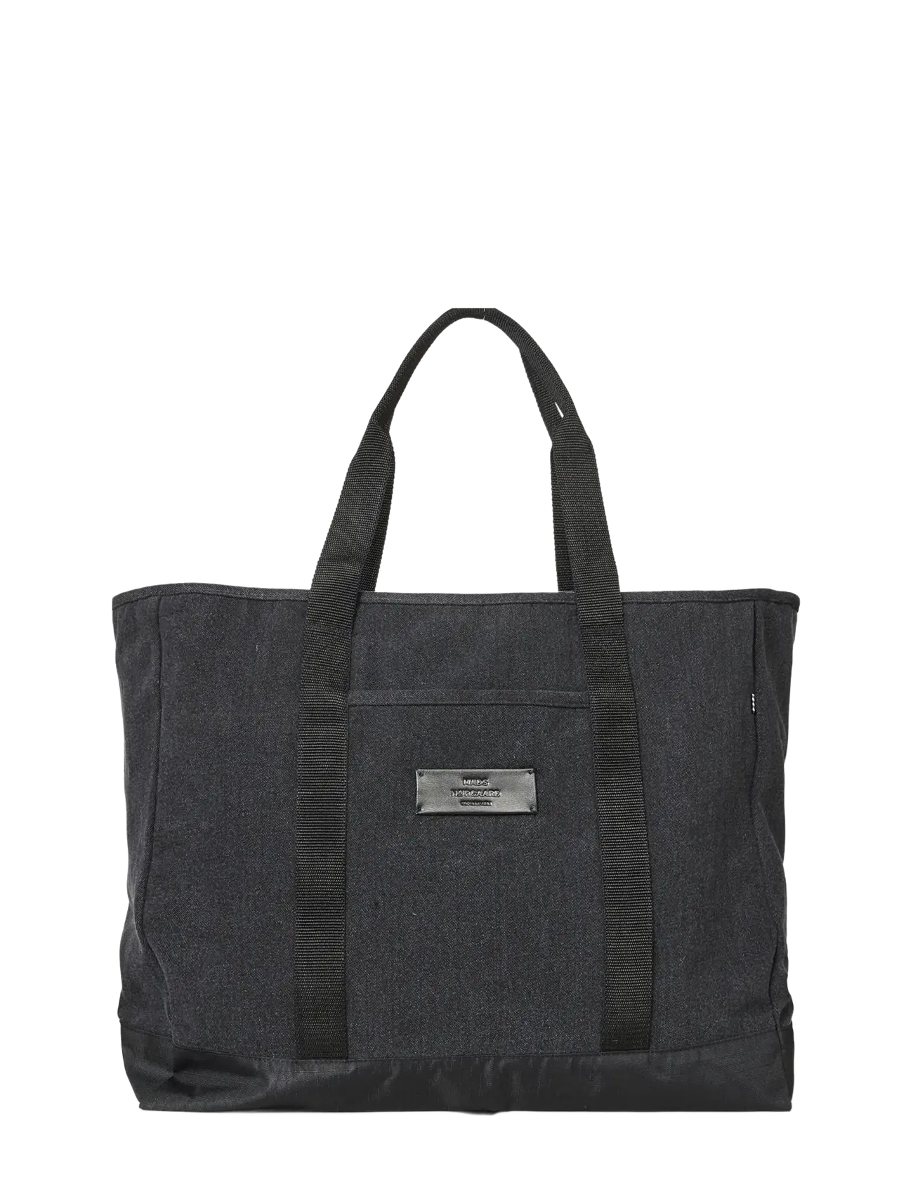 MADS NØRGAARD Boutique Washed Adonis Shopper Schwarz - One Size - Damen