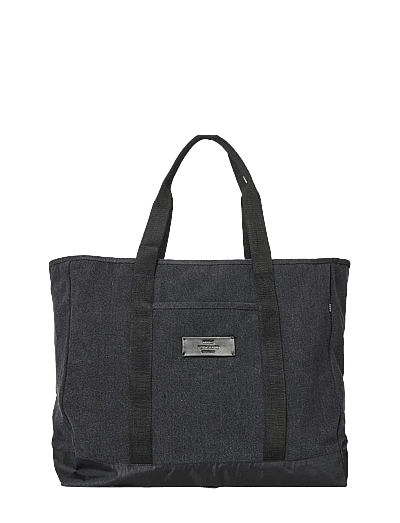Mads Nørgaard Boutique Washed Adonis Shopper - Shoppers & Tote Bags - WASHED BLACK / black