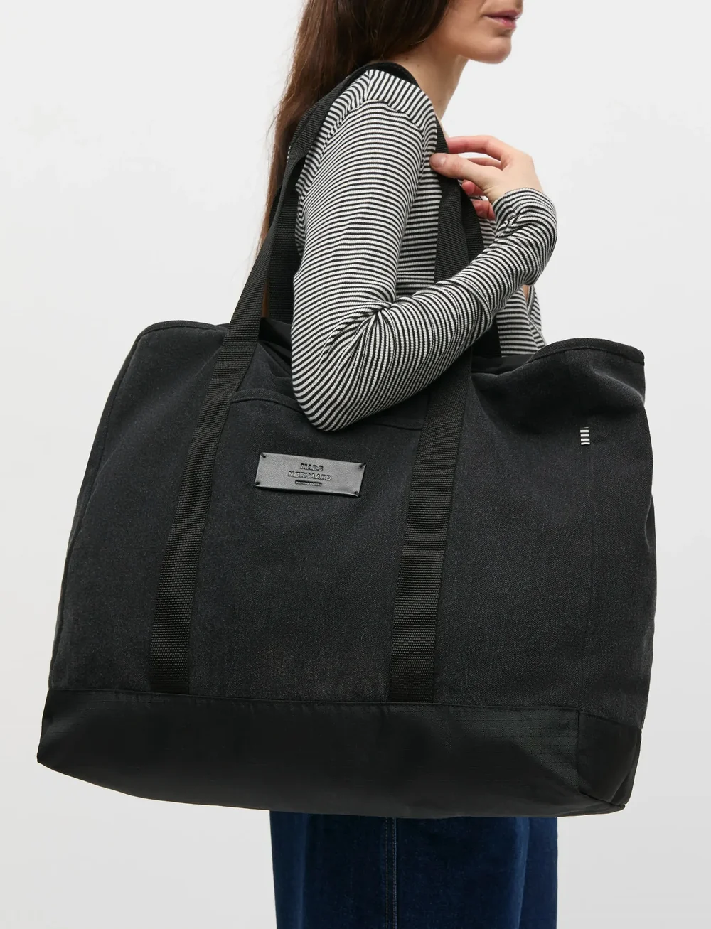 Mads Nørgaard - Boutique Washed Adonis Shopper - shoppers - washed black - 0