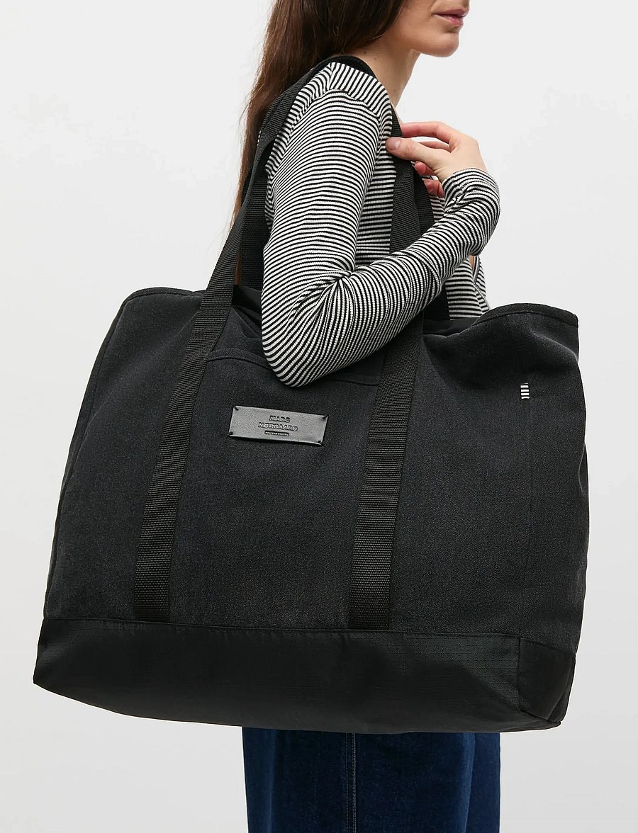 Mads Nørgaard - Boutique Washed Adonis Shopper - shopper-laukut - washed black - 0