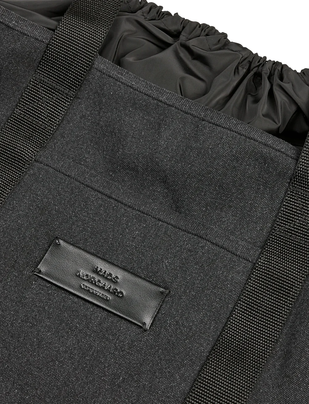 Mads Nørgaard - Boutique Washed Adonis Shopper - shoppers - washed black - 2