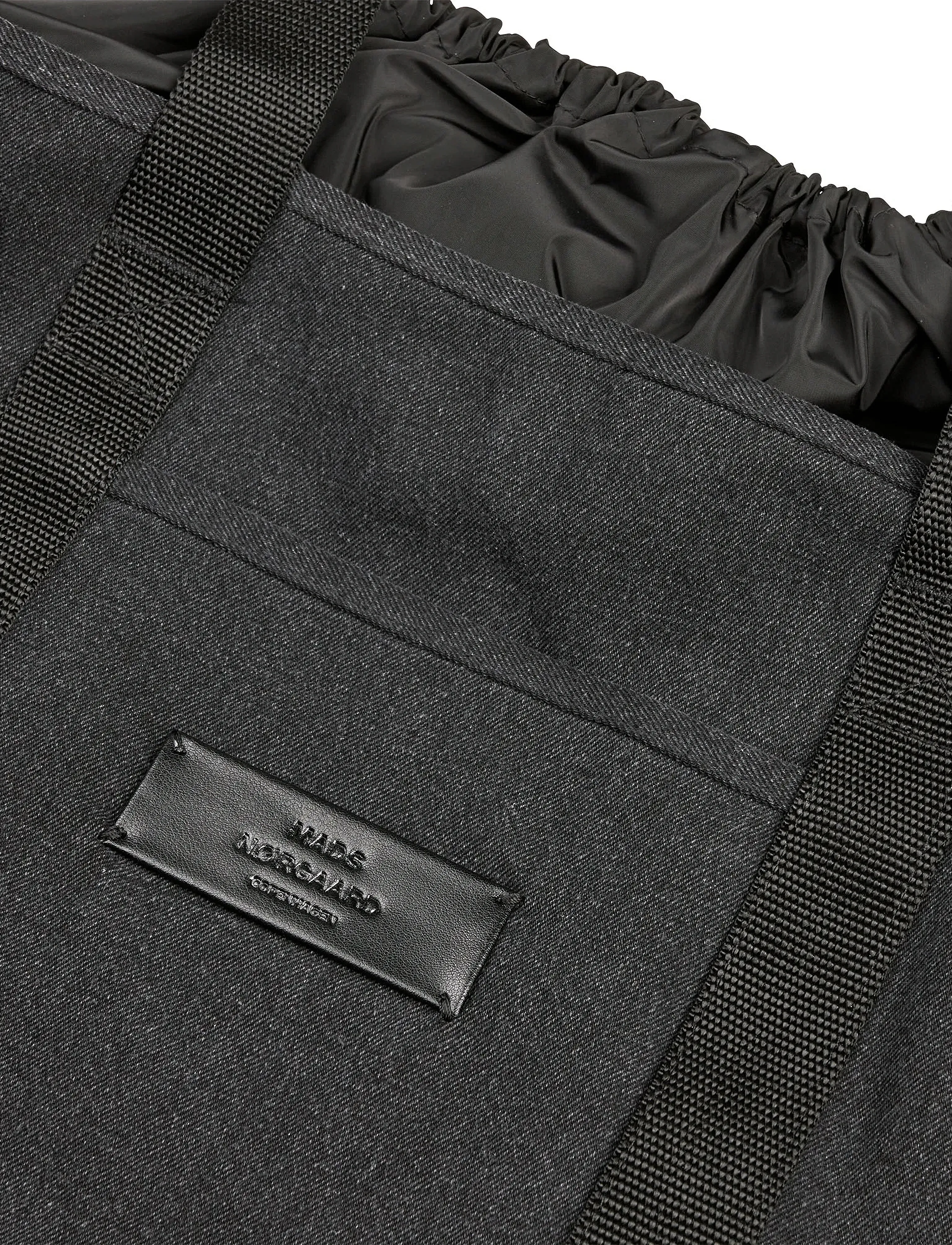 Mads Nørgaard - Boutique Washed Adonis Shopper - shopper - washed black - 2