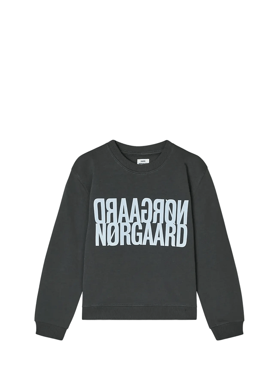 Mads Nørgaard - Original Sweat Talinka Sweatshirt - sweatshirts - asphalt - 0