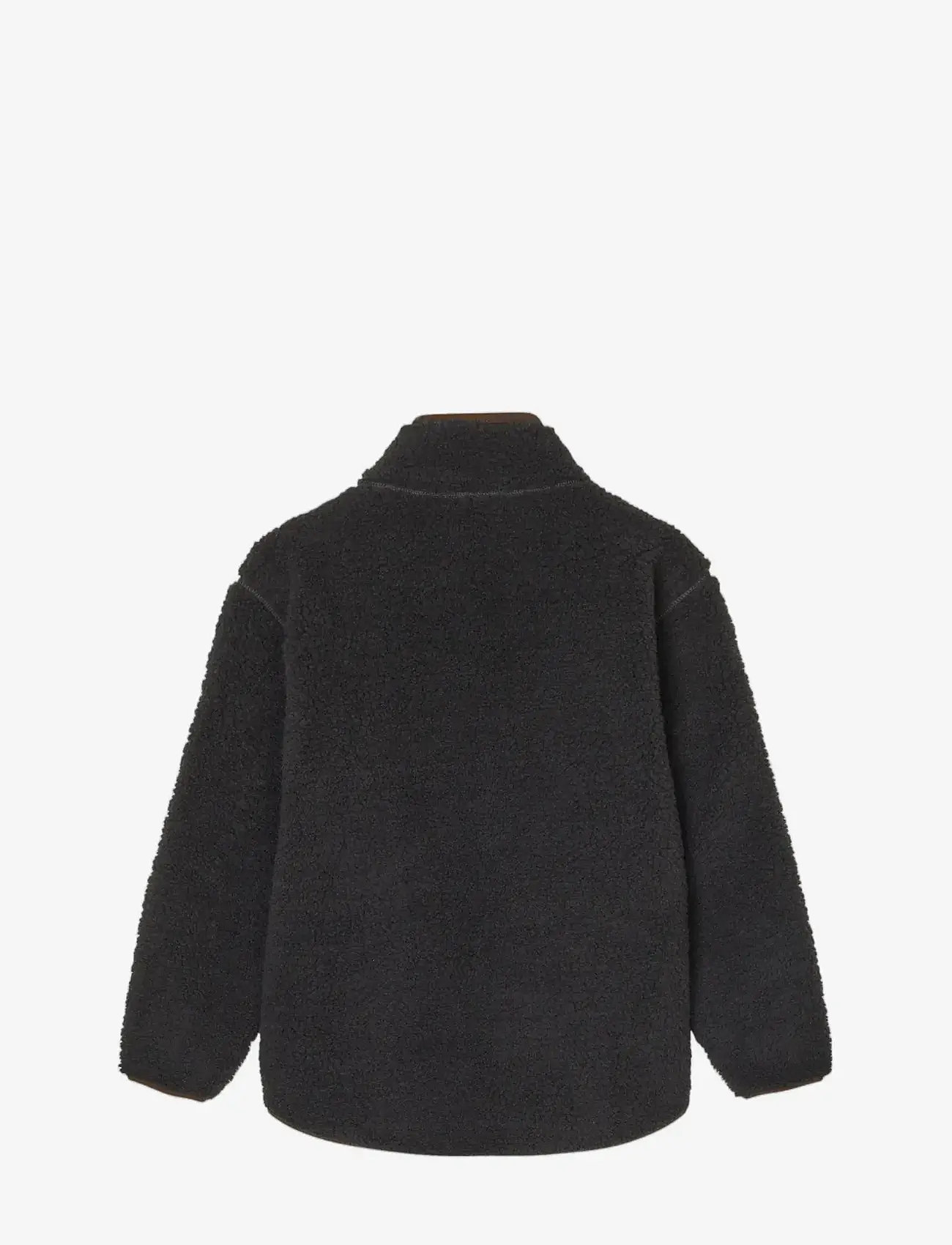 Mads Nørgaard - Teddy Fleece  Jeffo Jacket - fleecejackor - jet black - 1