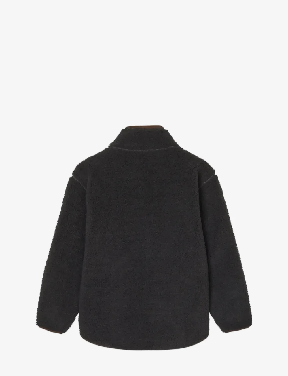 Mads Nørgaard - Teddy Fleece Jeffo Jacket - fleecejacken - jet black - 1