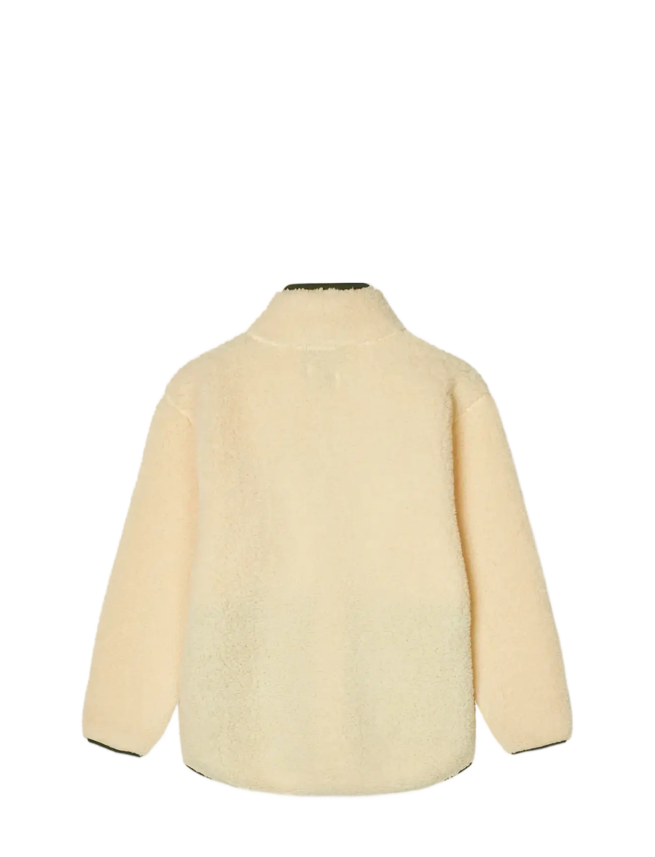 Mads Nørgaard - Teddy Fleece  Jeffo Jacket - fleecetakit - vanilla custard - 1