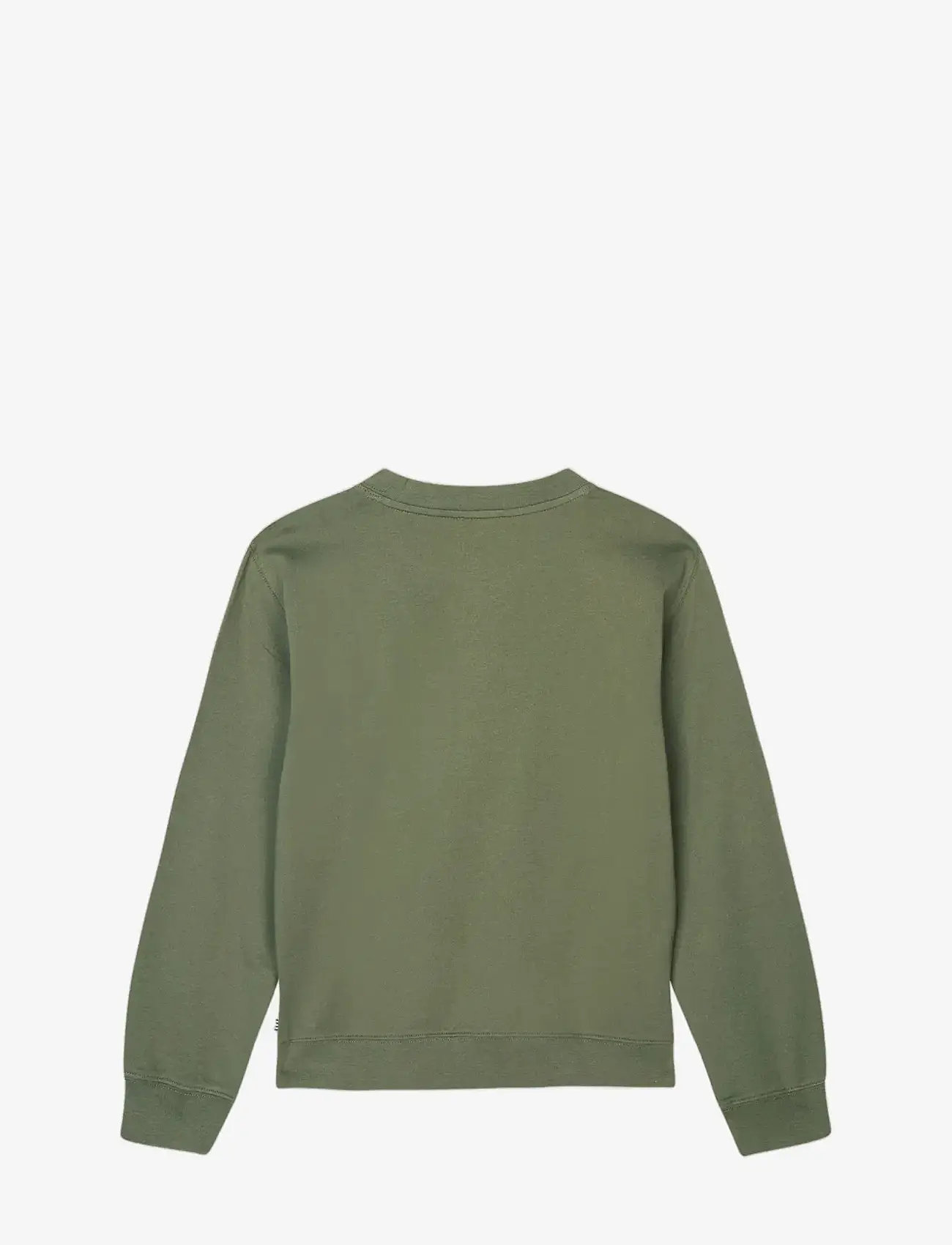Mads Nørgaard - Light Terry Solo Sweatshirt - sweatshirts - four leaf clover - 1