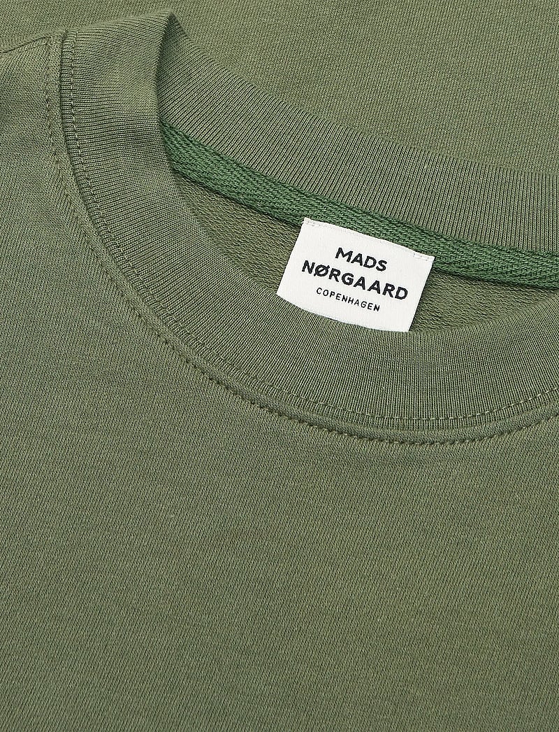 Mads Nørgaard - Light Terry Solo Sweatshirt - sweatshirts - four leaf clover - 2