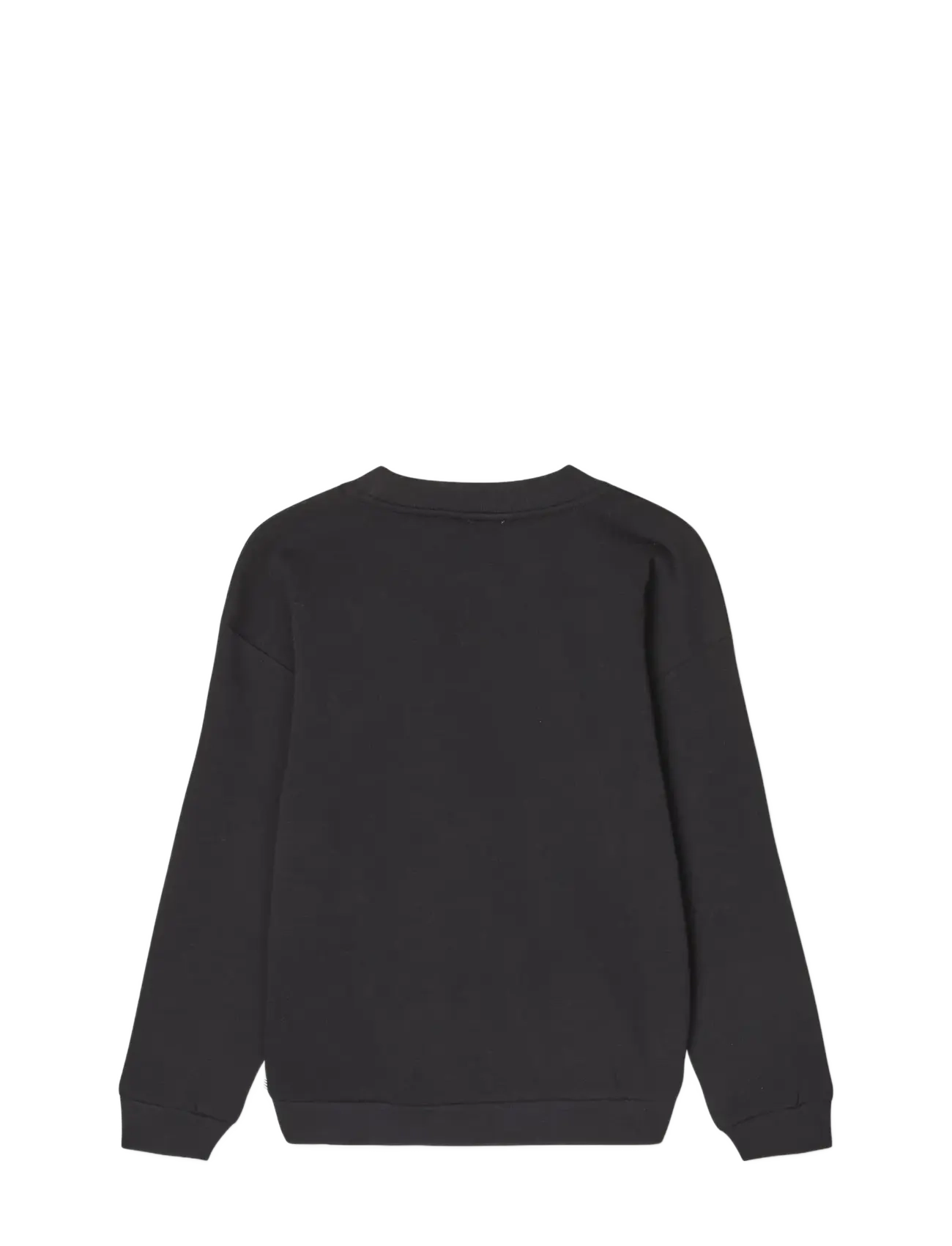 Mads Nørgaard - Mix Sweat Sonar Sweatshirt - collegepaidat - jet black - 1