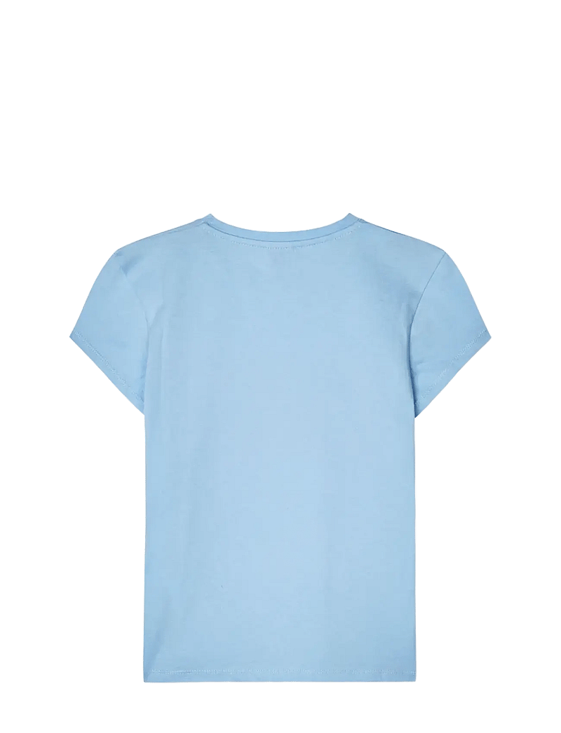 Mads Nørgaard - Single Cotton Tuvina Tee - lühikeste varrukatega t-särgid - frozen fjord - 1