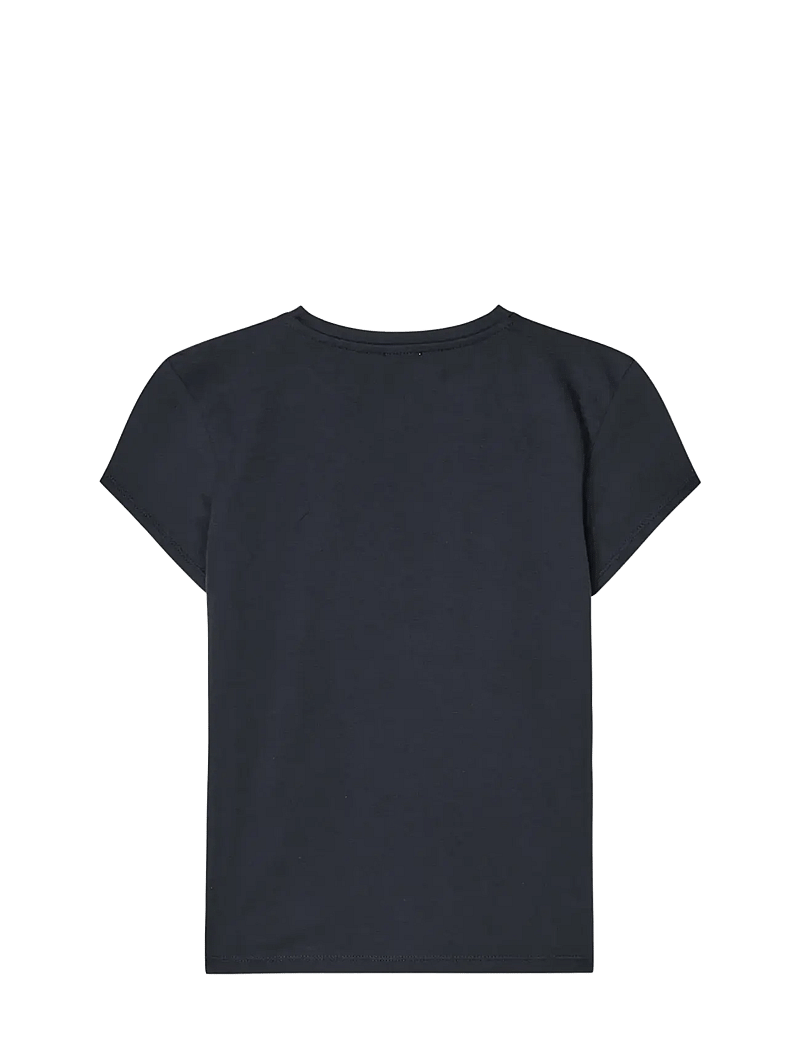 Mads Nørgaard - Single Cotton Tuvina Tee - lühikeste varrukatega t-särgid - parisian night - 1