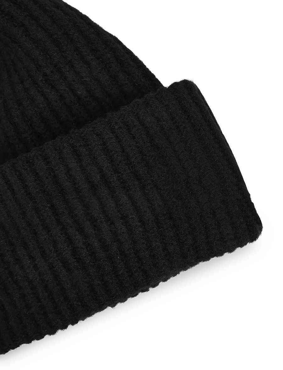 Mads Nørgaard - Tosca Anju Hat - kootud mütsid - black - 2