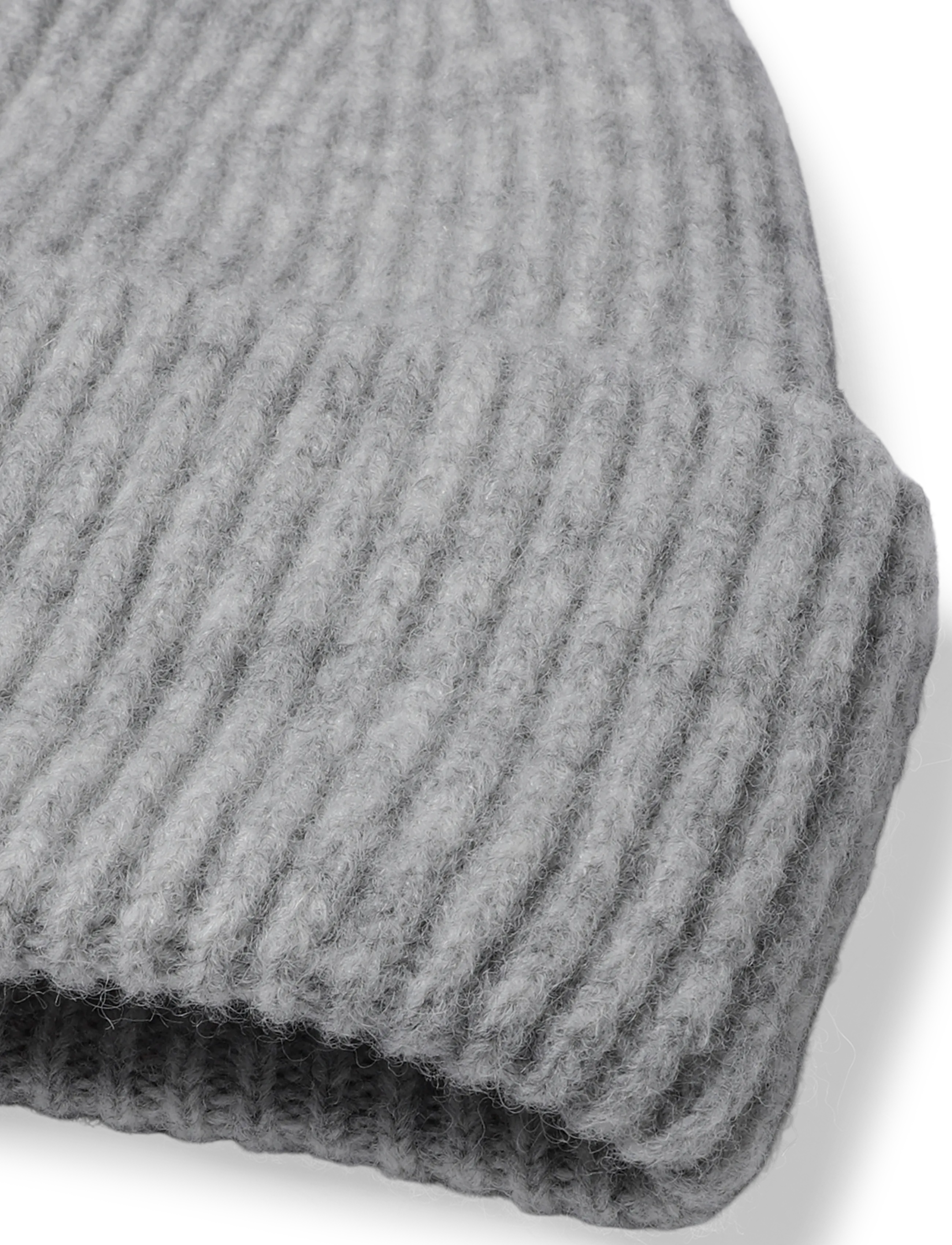 Mads Nørgaard - Tosca Anju Hat - kootud mütsid - light grey melange - 2