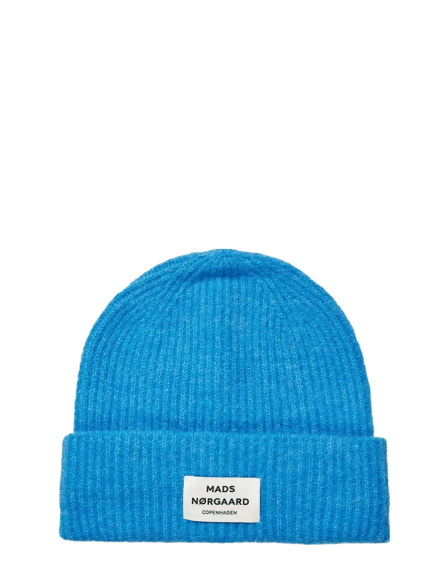 Mads Nørgaard - Tosca Anju Hat - kootud mütsid - malibu blue - 1